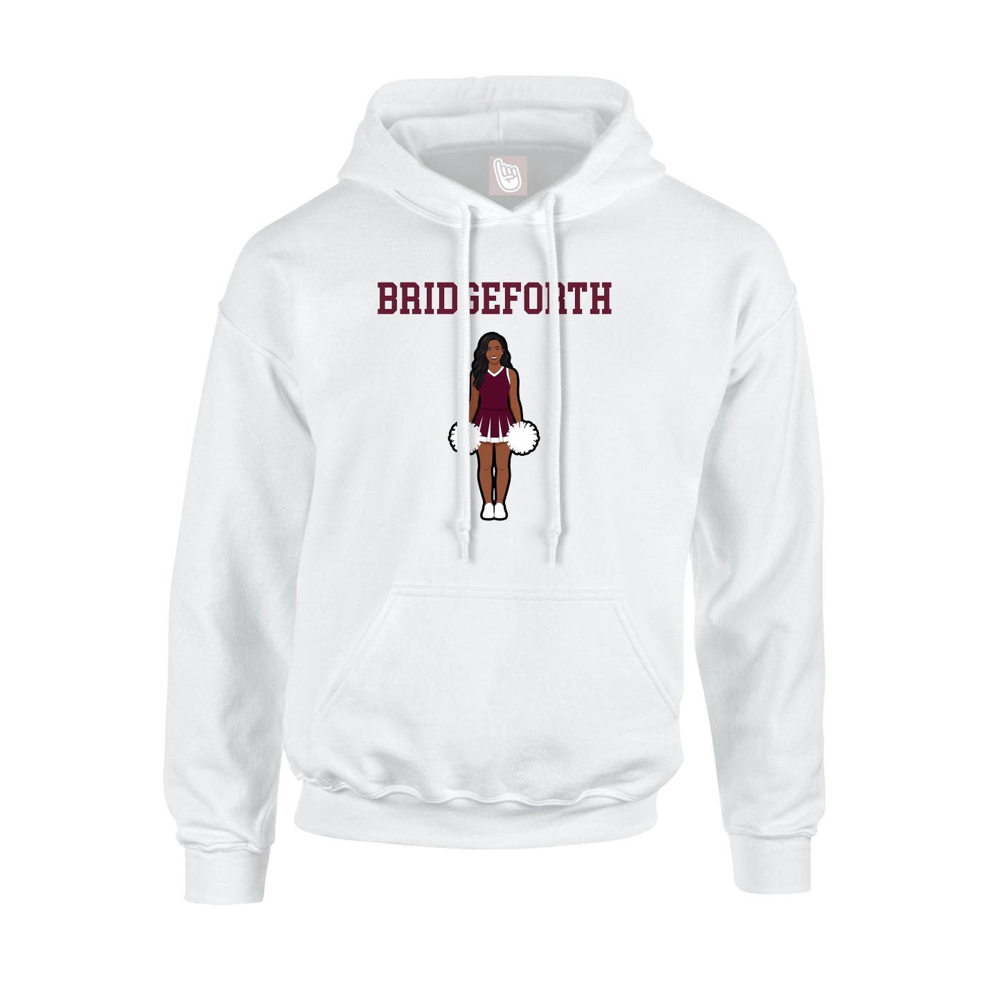 Youth Hoodie — Shirsey in White