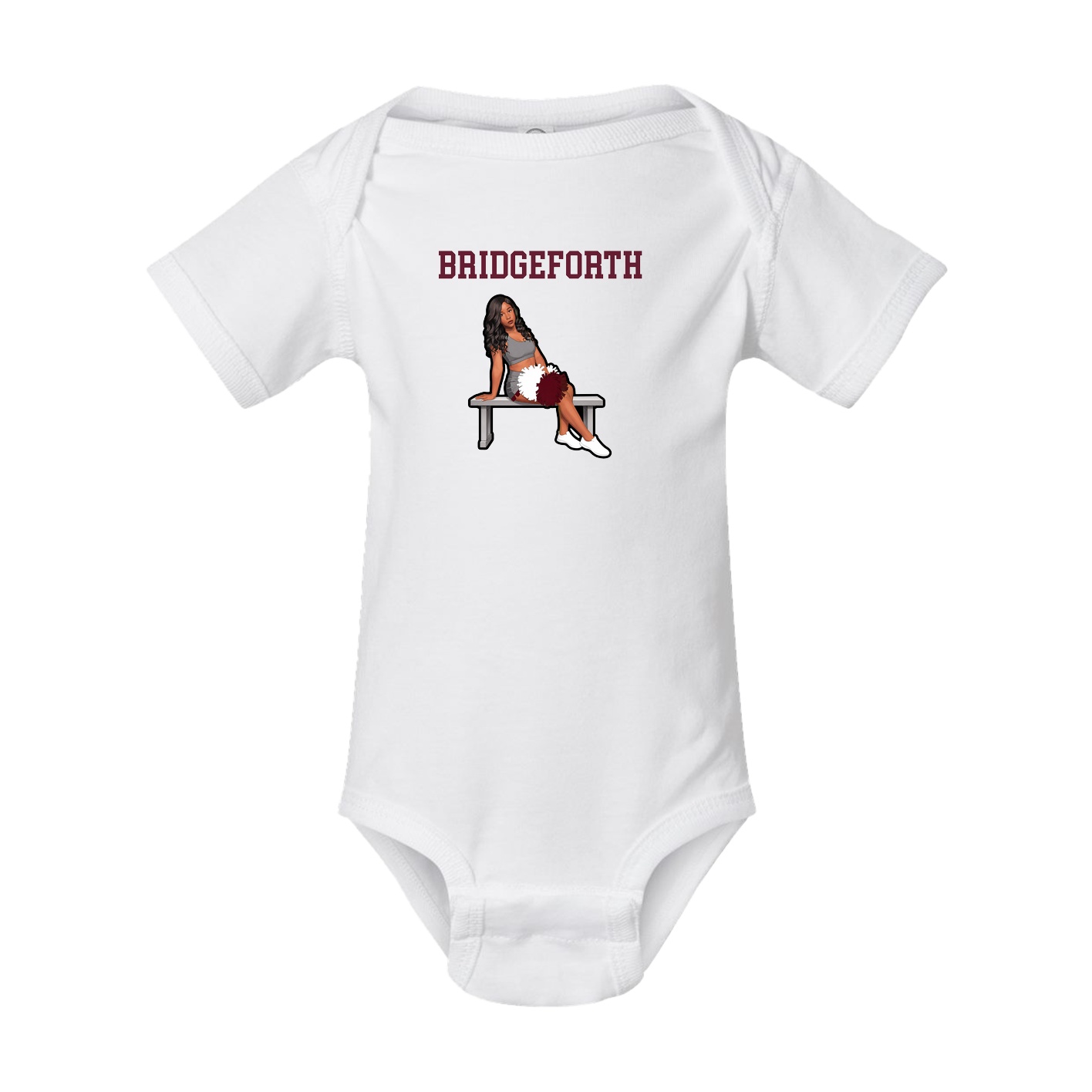 Baby Onesie — Shirsey in White