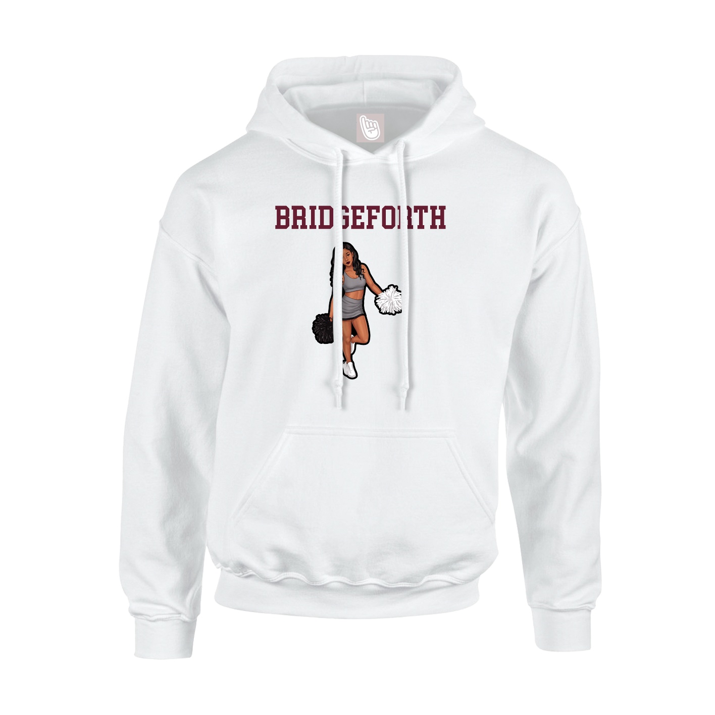 Youth Hoodie — Shirsey in White