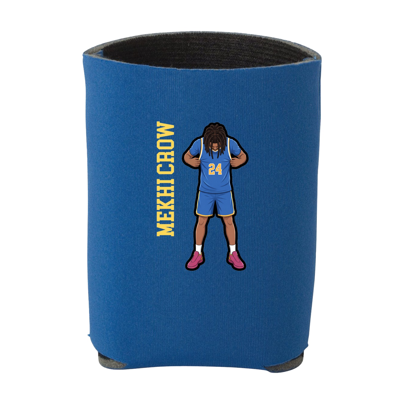 Can Holder — Name Vertical in Royal