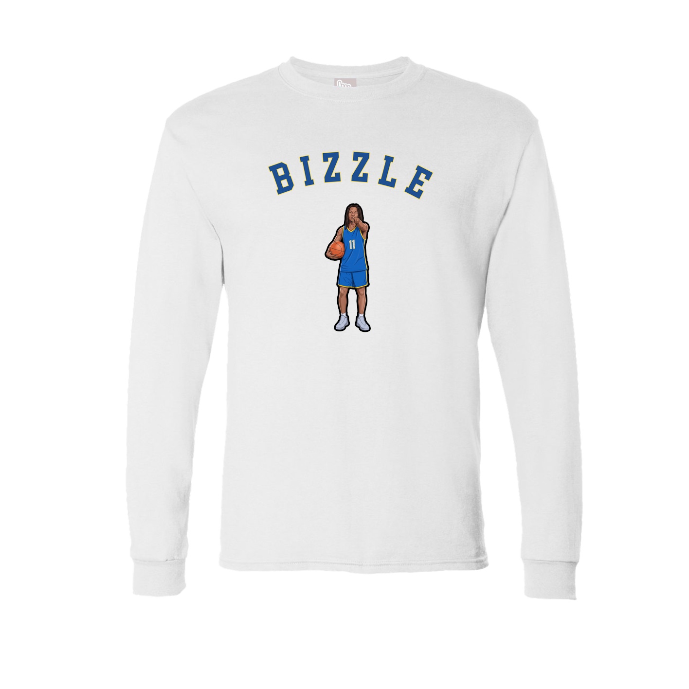 Long Sleeve Tee — Shirsey Arch in White