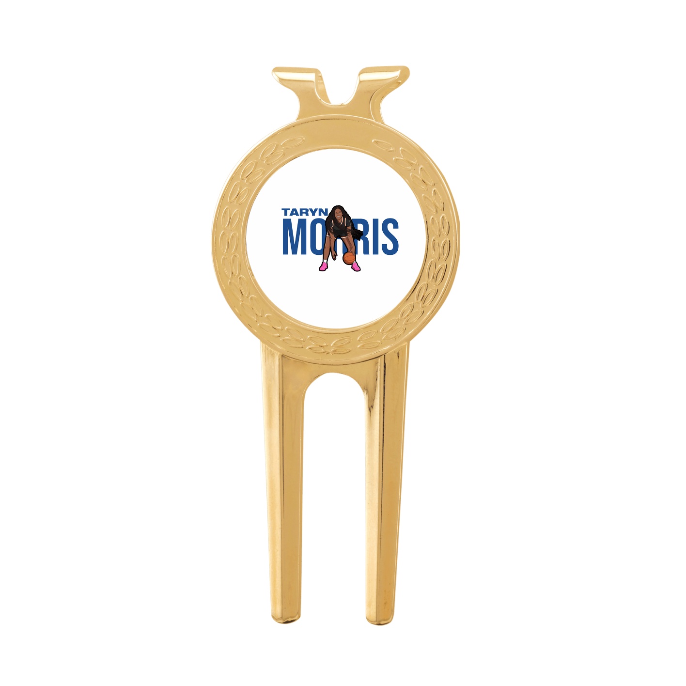 Divot Tool with Ball Marker — Player Name in Classic