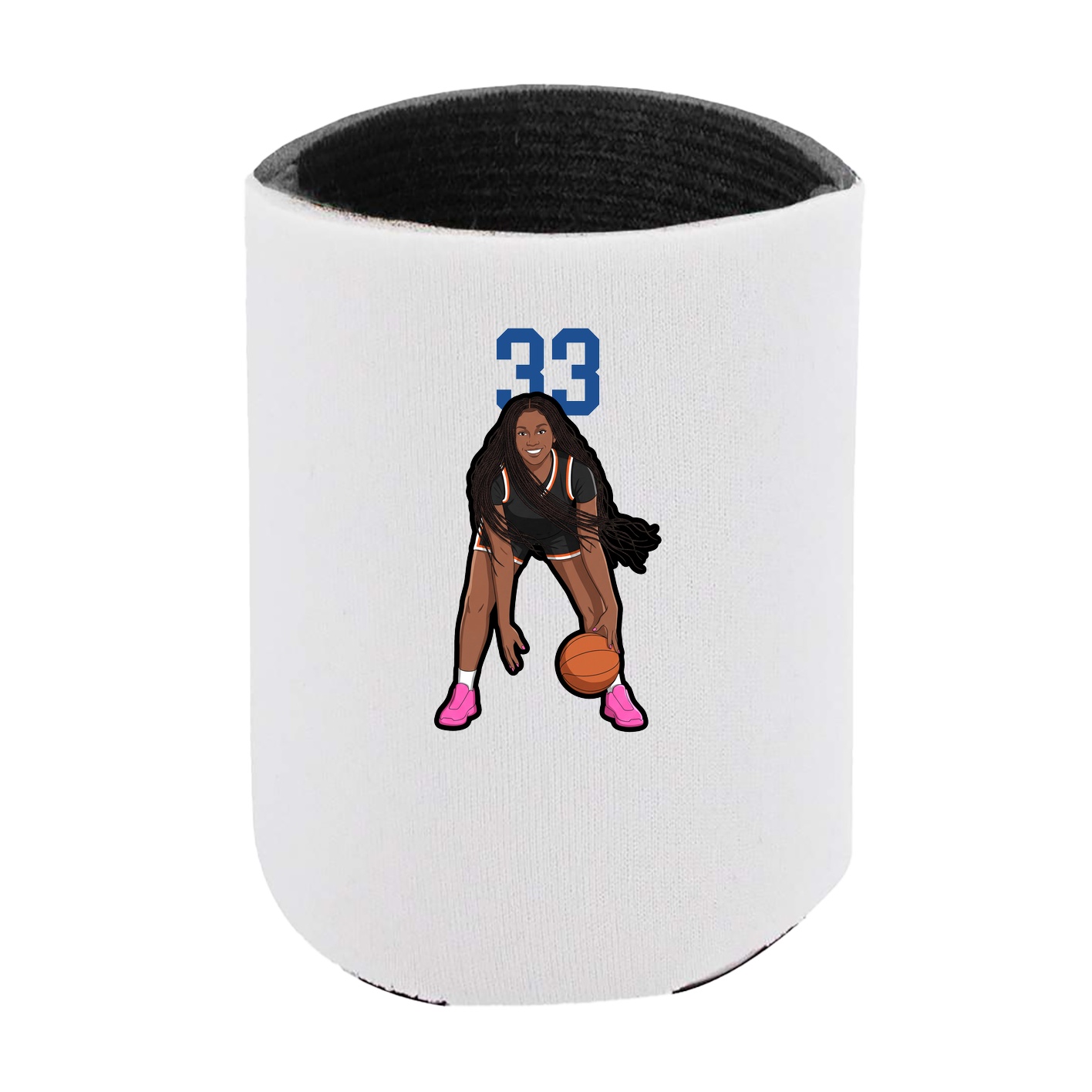 Can Holder — Number Top in White