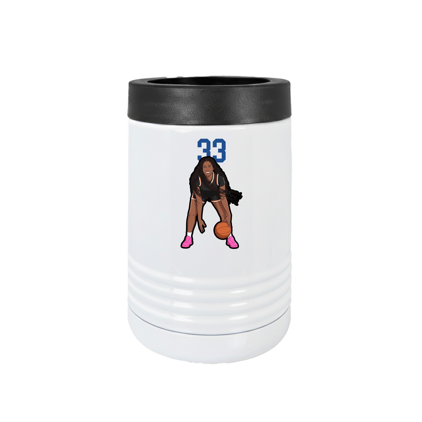 Beverage Holder — Number Top in White
