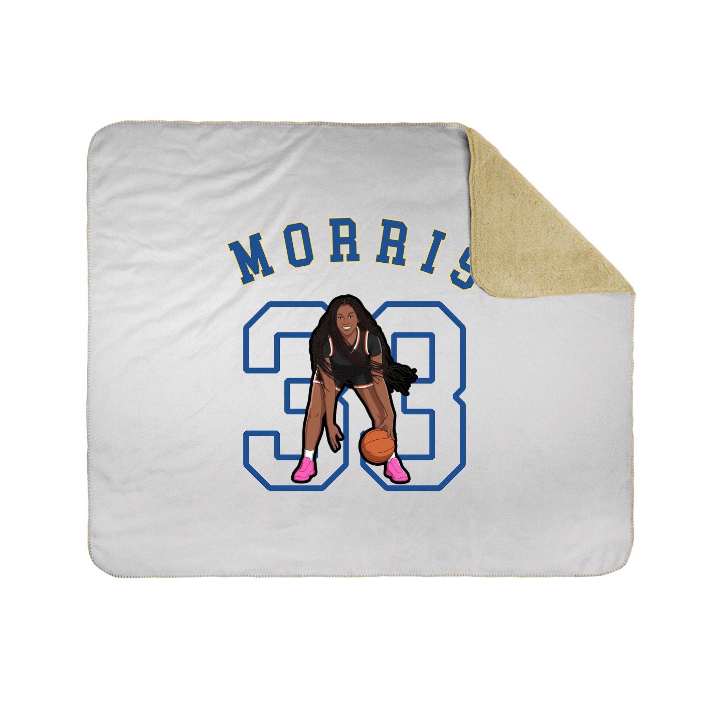 Throw Blanket — Shirsey Arch in White