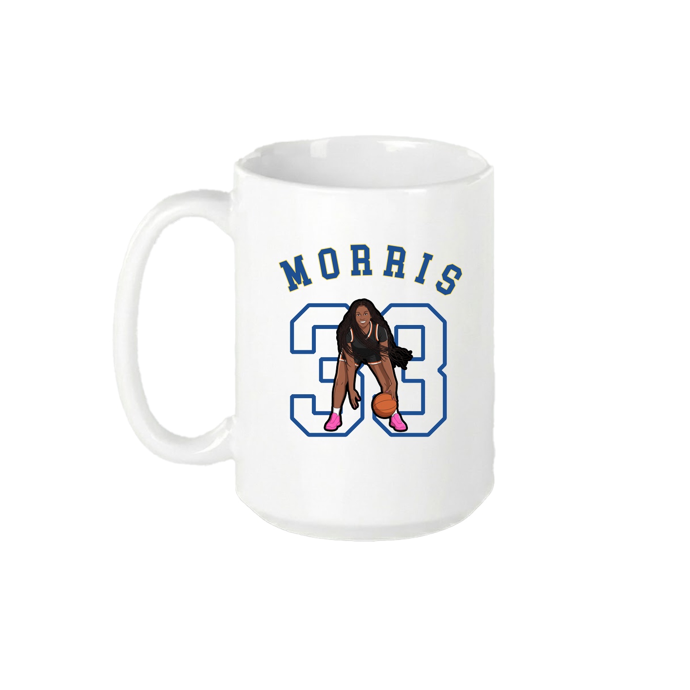 15oz Coffee Mug — Shirsey Arch in White