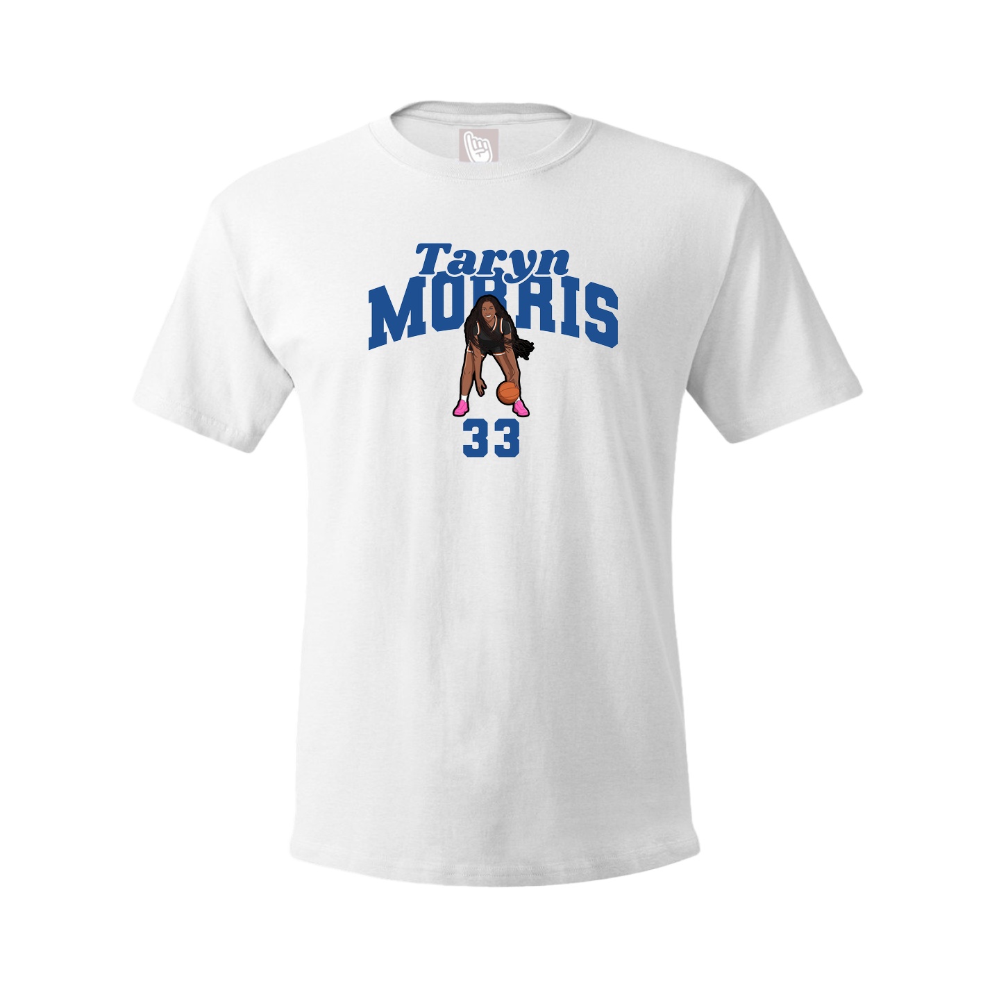 Youth Tee — Signature Arch in White