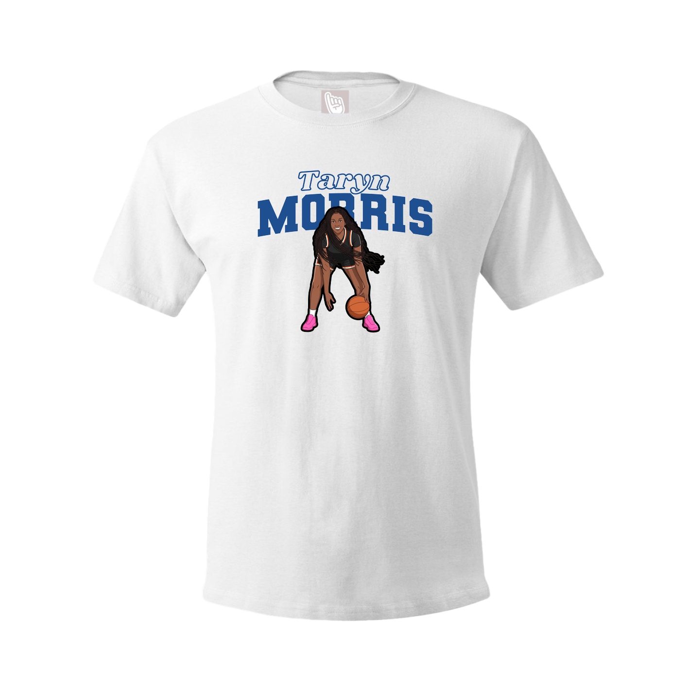 Tee — Name Arch in White