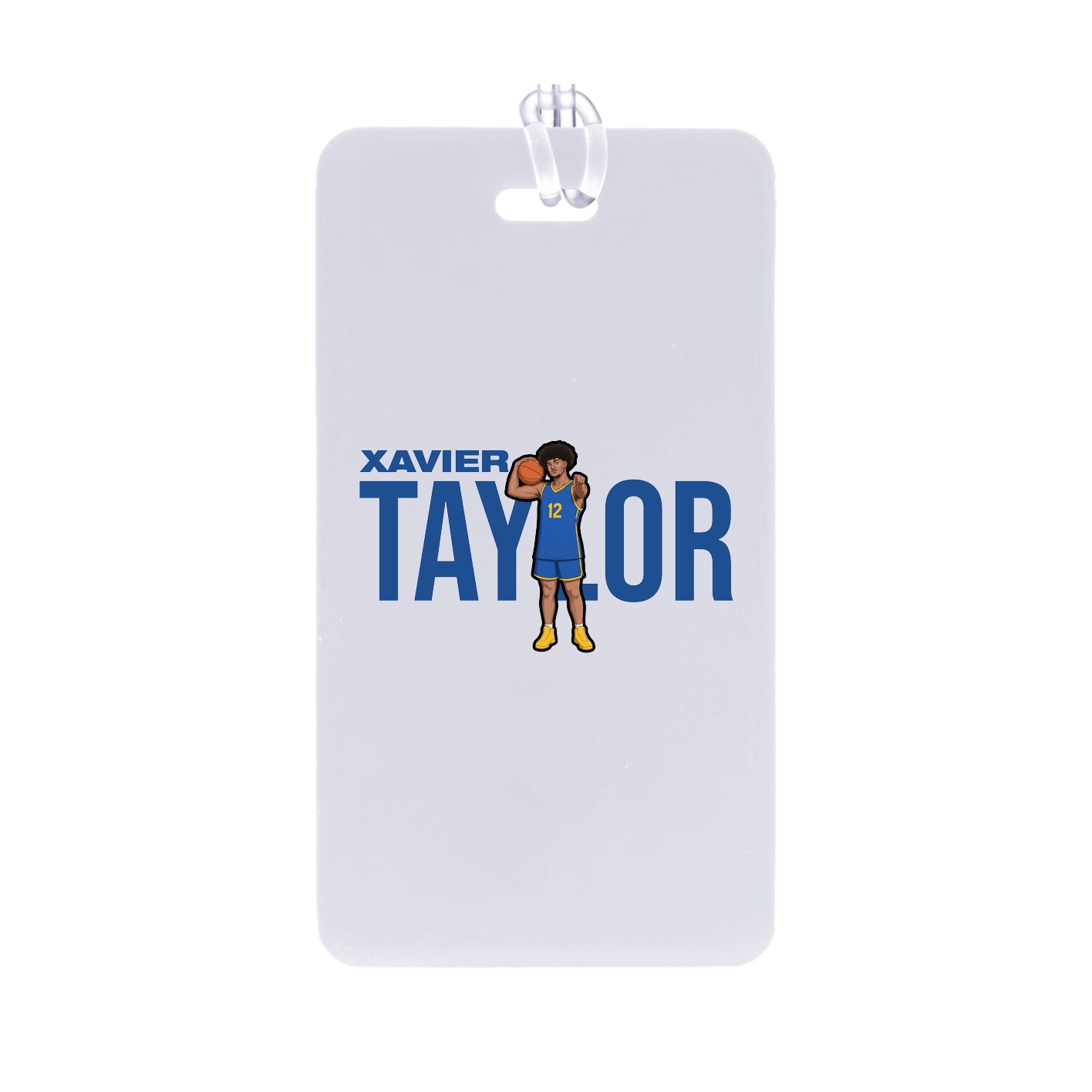 Bag Tag — Player Name in Classic