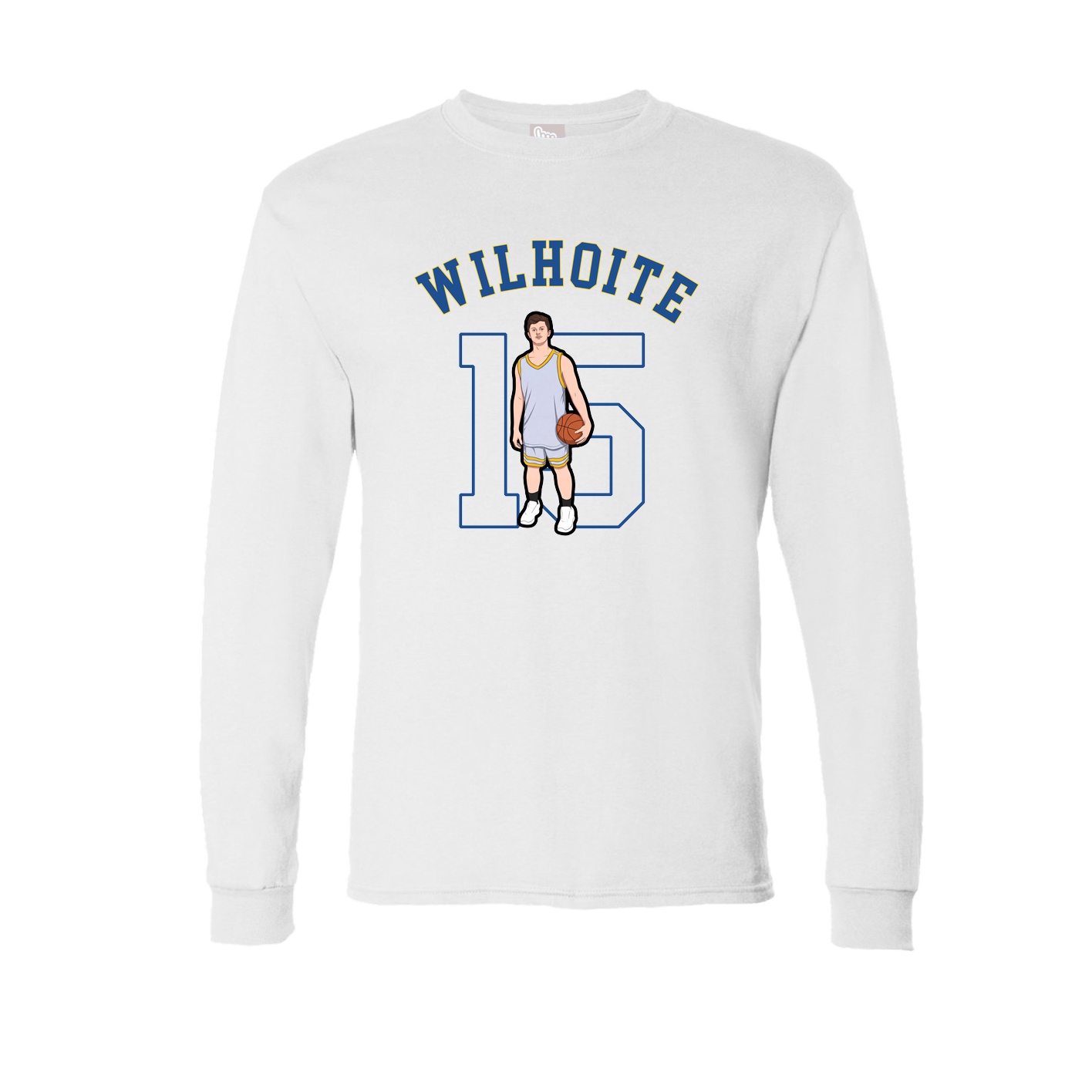 Long Sleeve Tee — Shirsey Arch in White