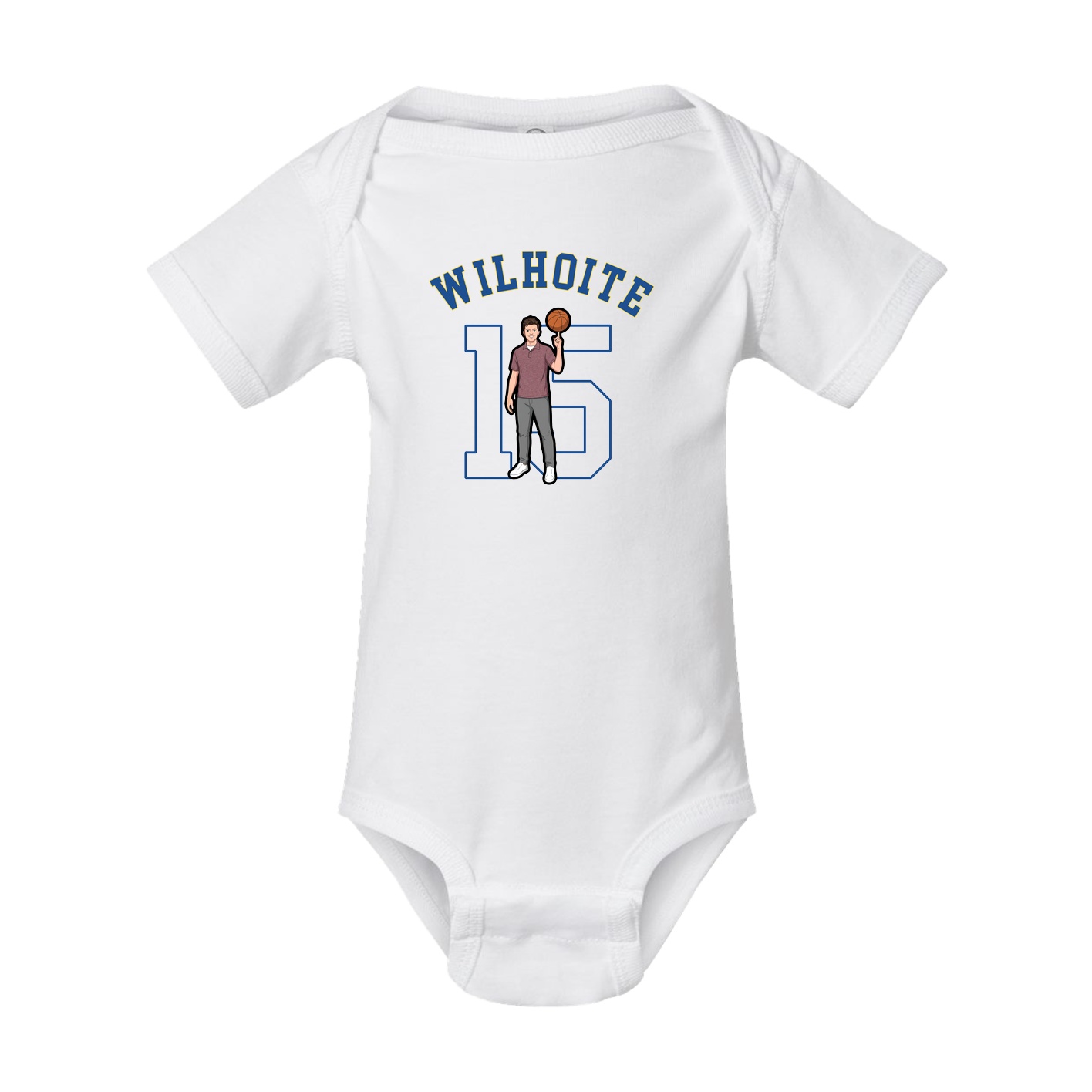 Baby Onesie — Shirsey Arch in White