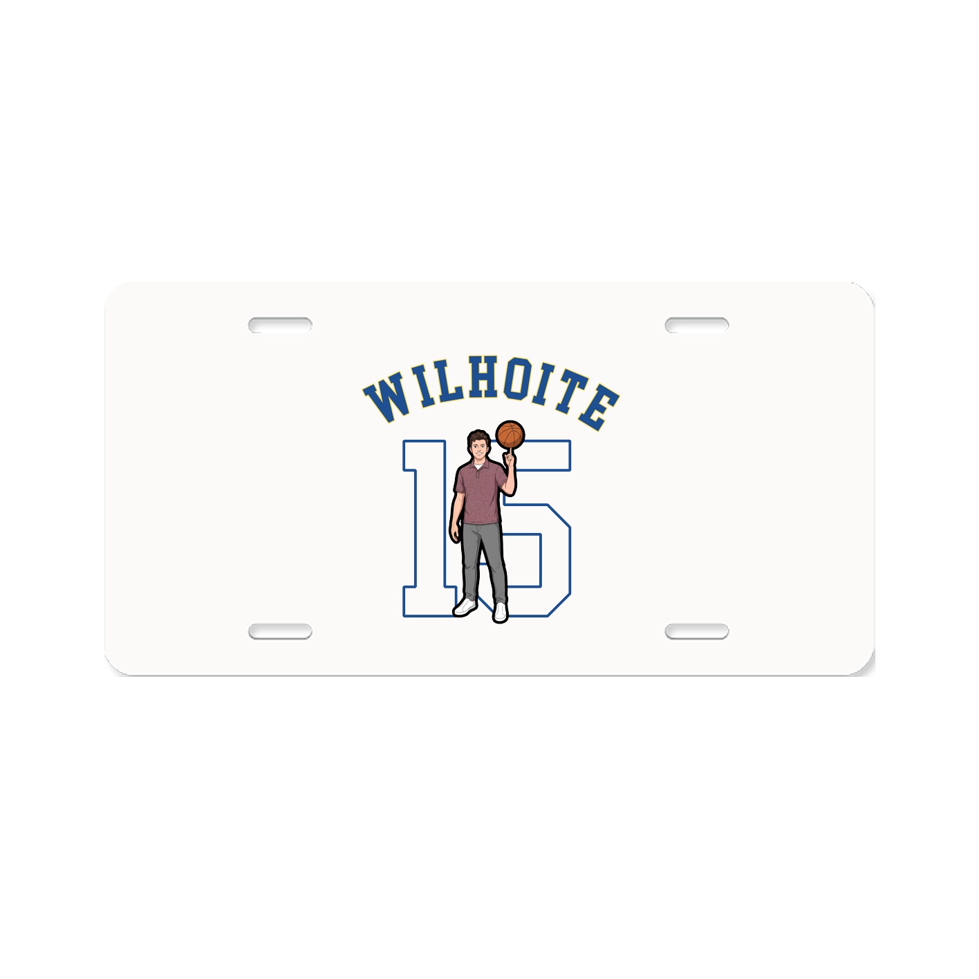 License Plate — Shirsey Arch in Classic