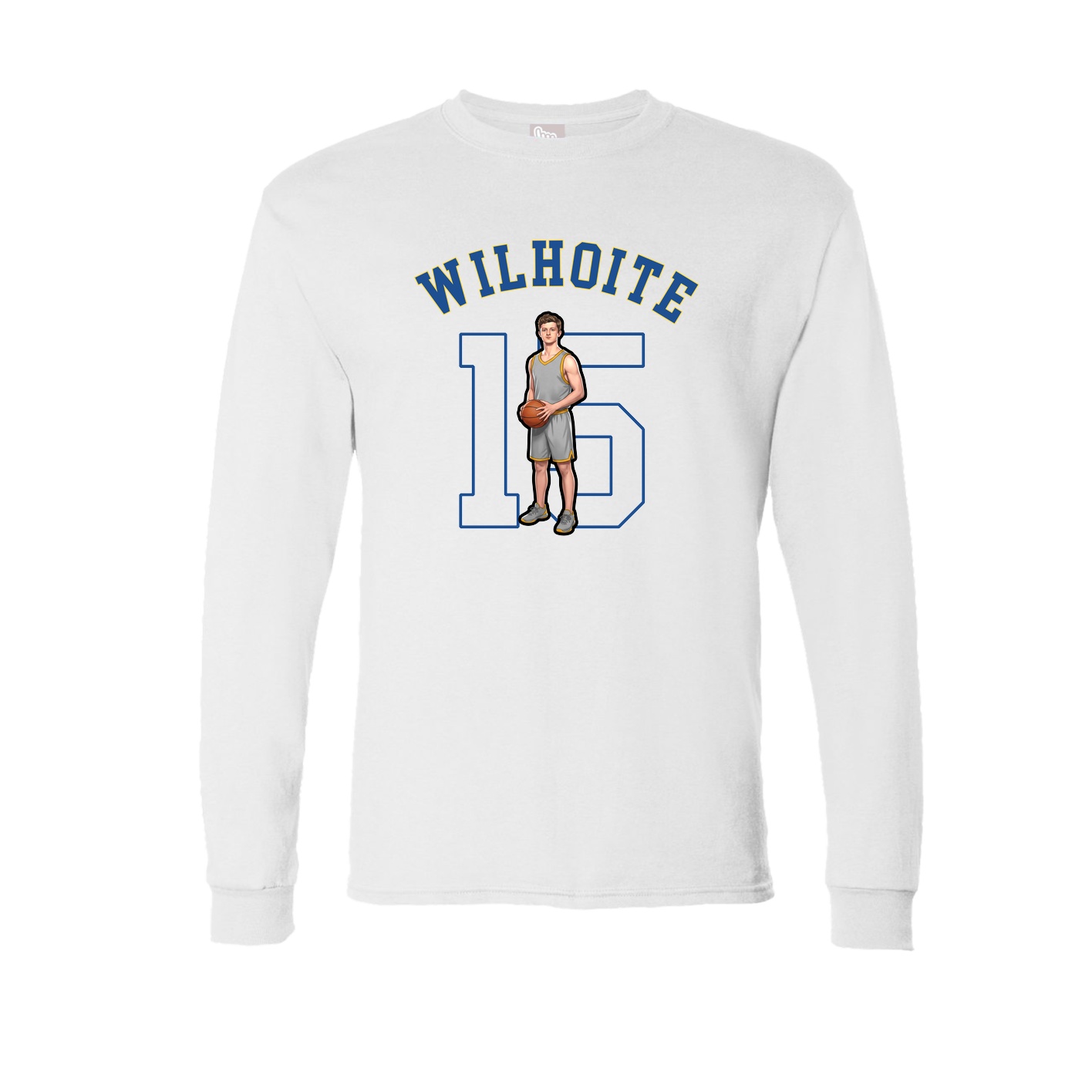 Long Sleeve Tee — Shirsey Arch in White