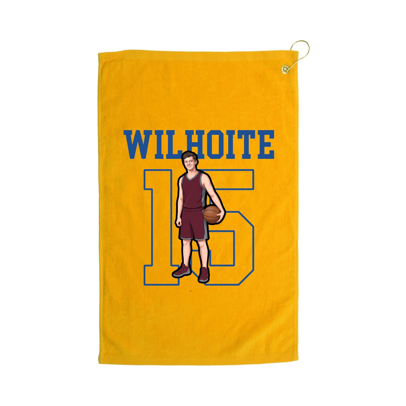 Golf Towel — Shirsey in Gold