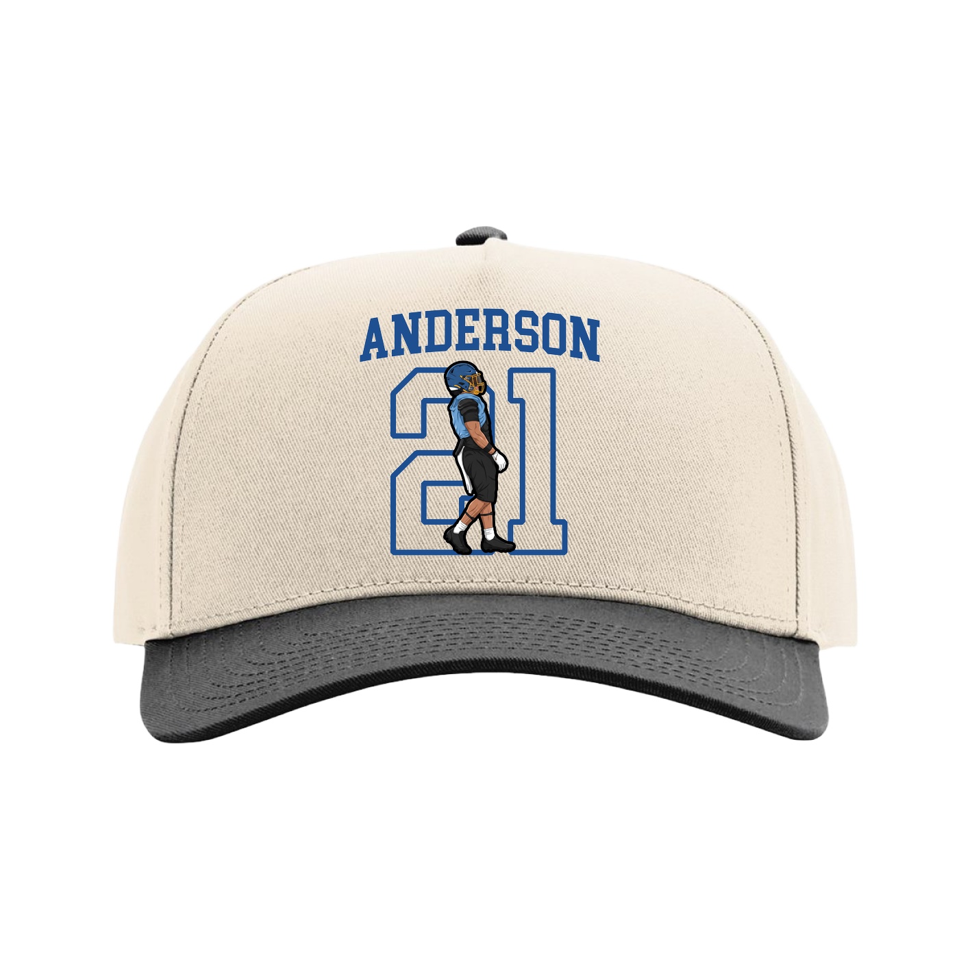 Full Fabric Five-Panel Champ Cap