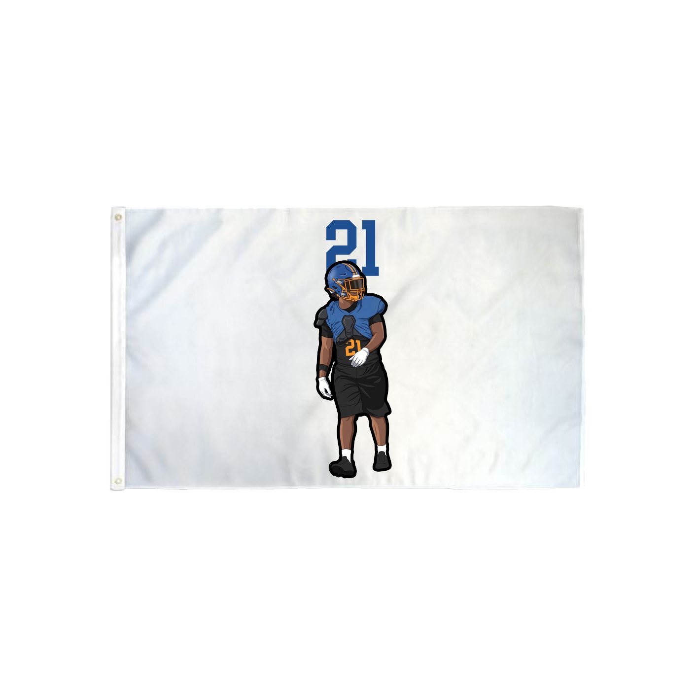 3x5 Flag — Number Top in Classic