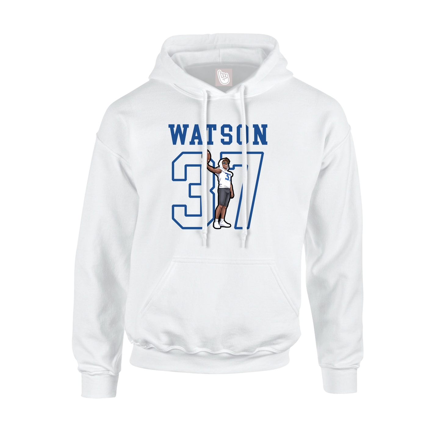 Hoodie — Shirsey in White