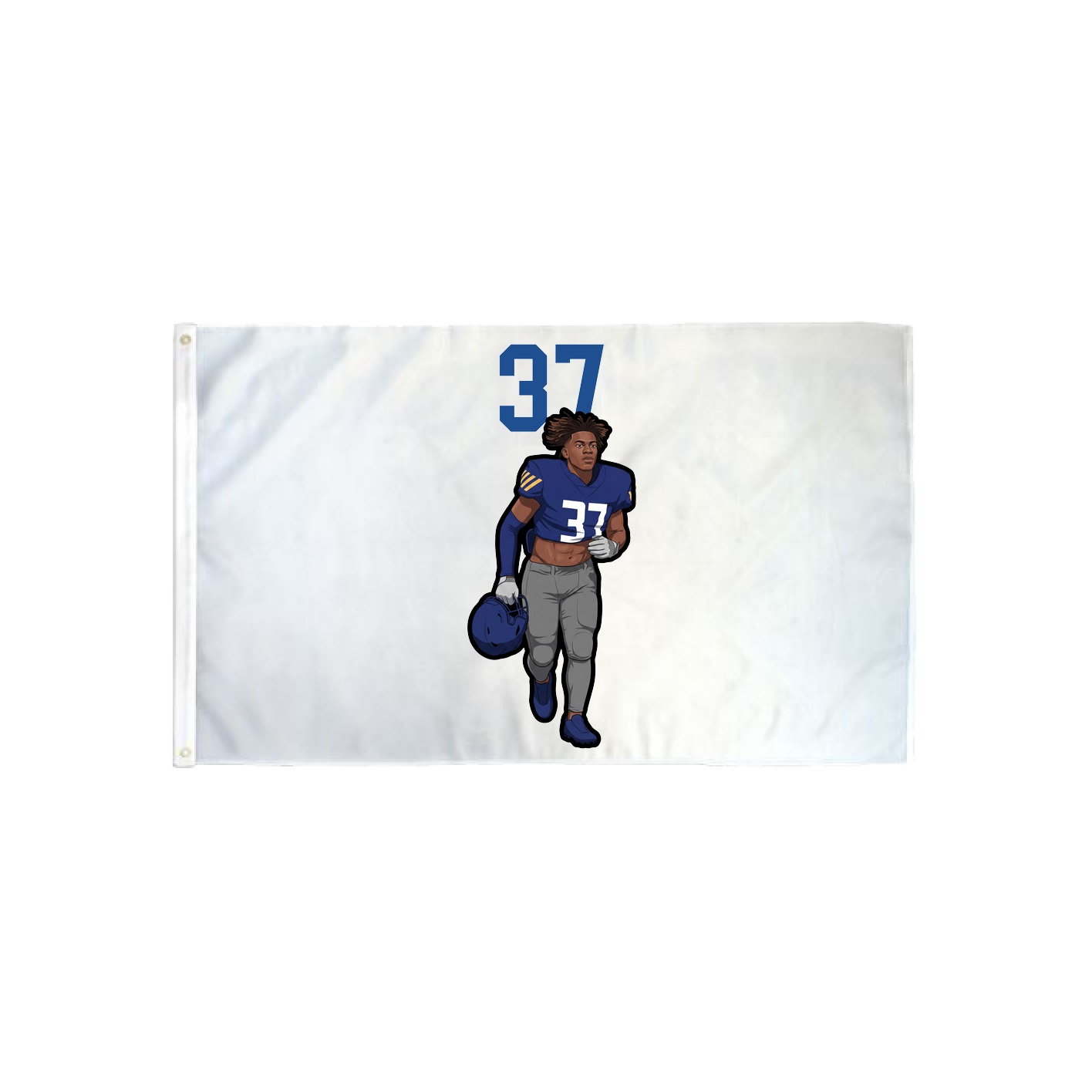 3x5 Flag — Number Top in Classic