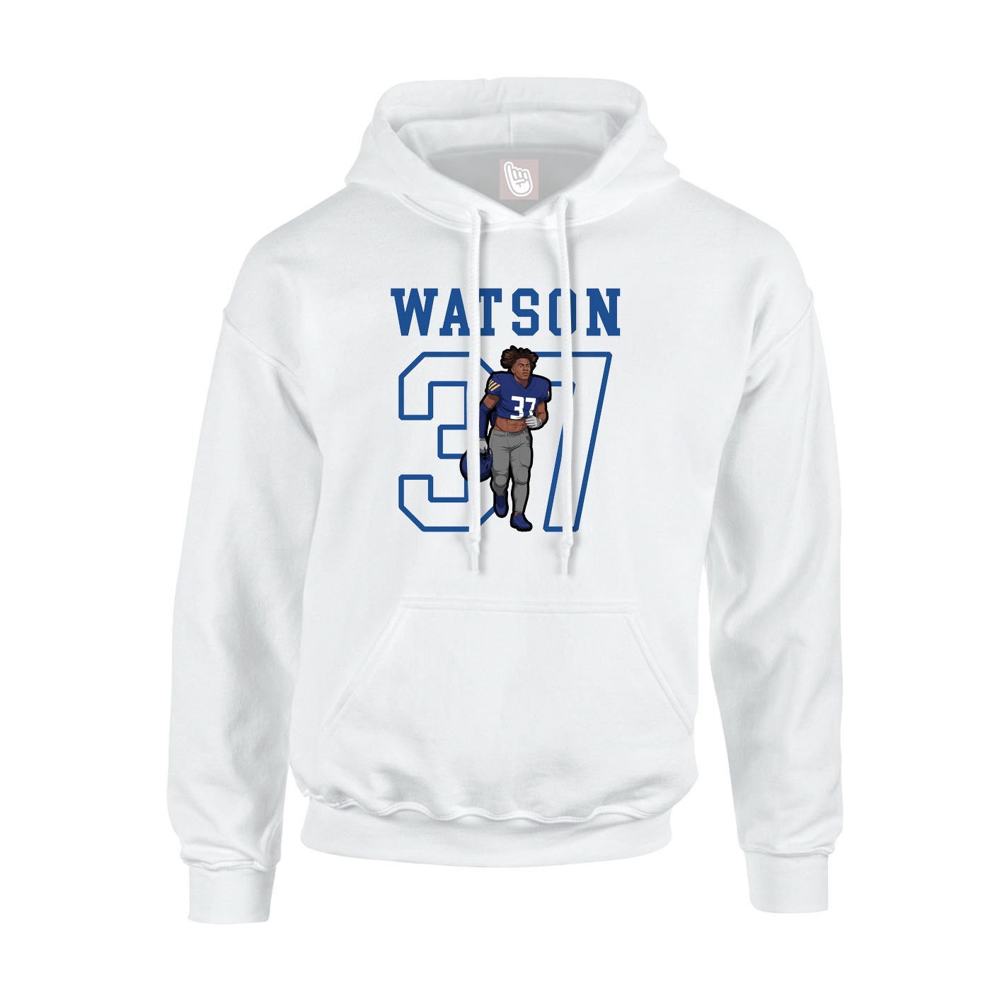 Youth Hoodie — Shirsey in White