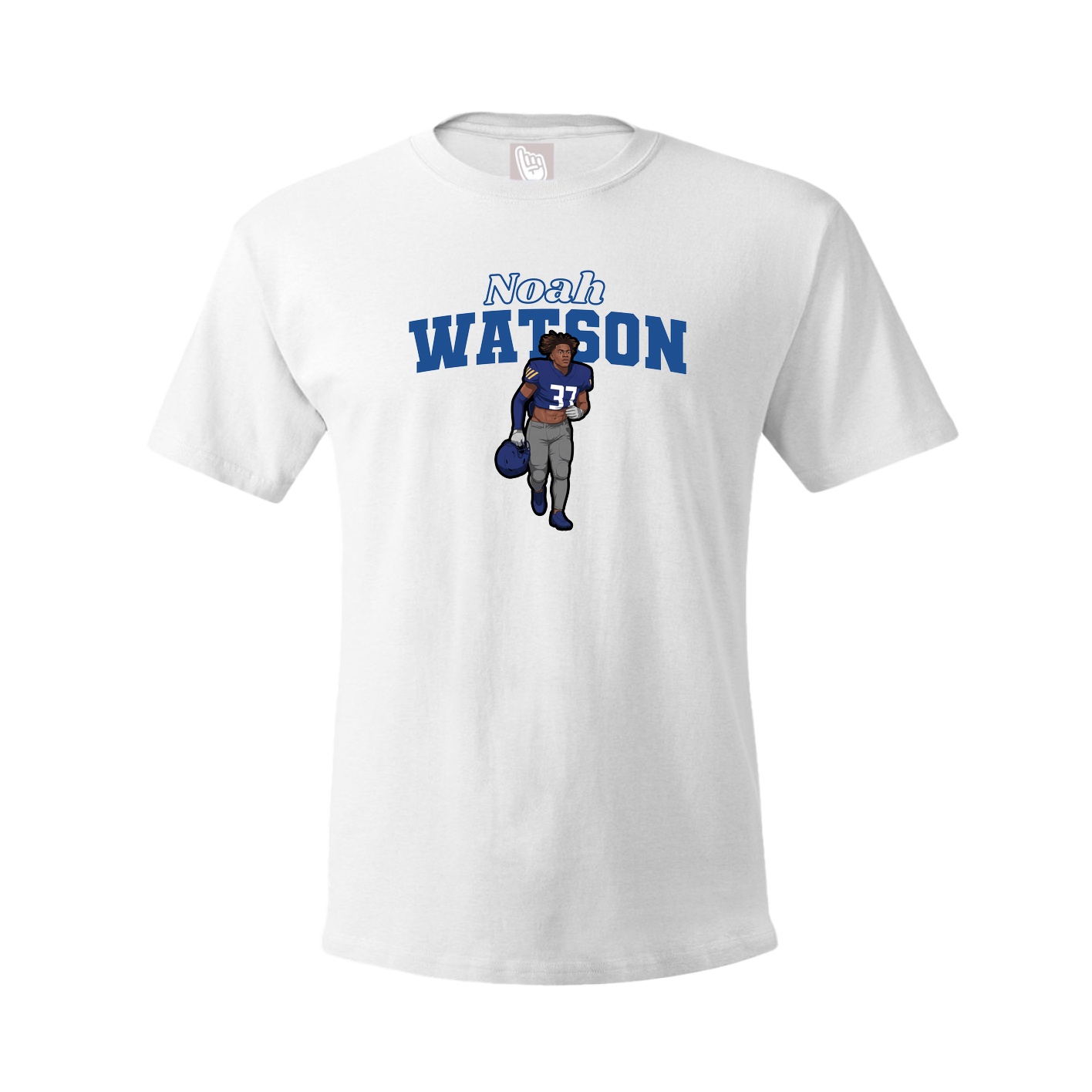 Tee — Name Arch in White