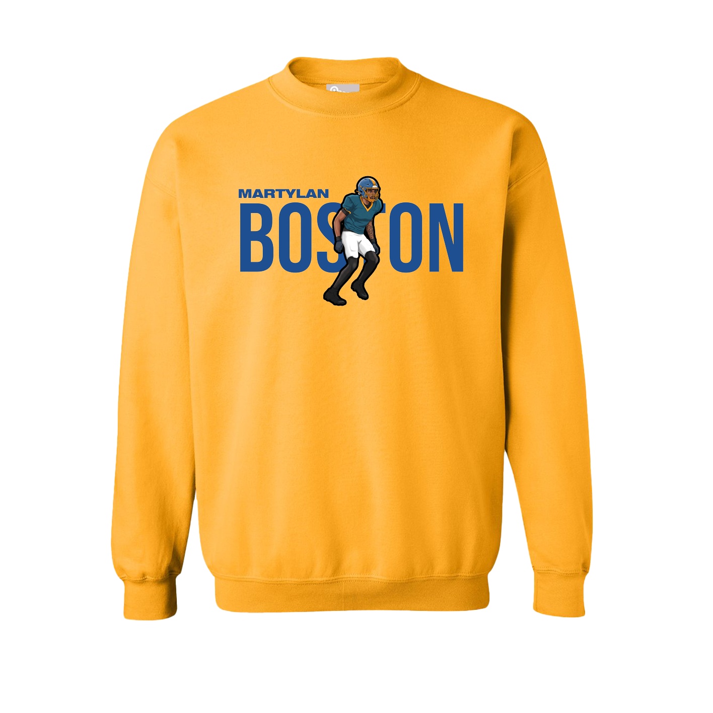 Fleece Crew — Player Name in Gold