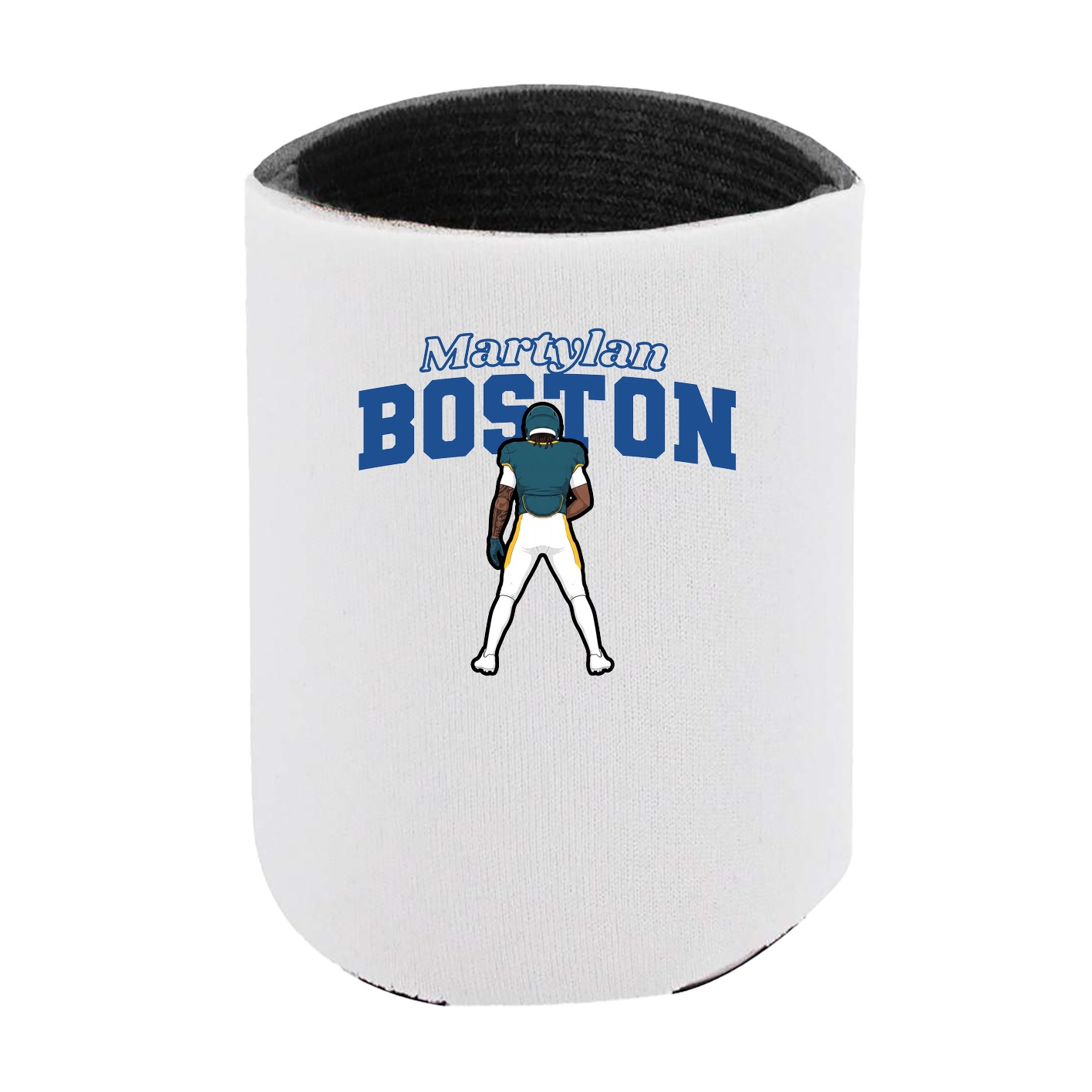 Can Holder — Name Arch in White