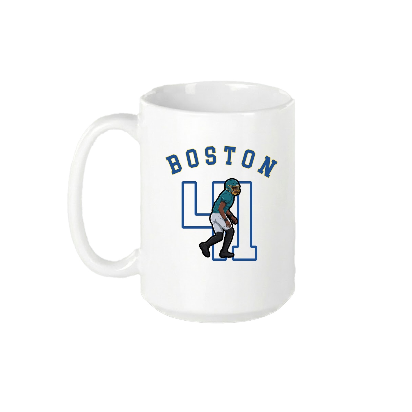 15oz Coffee Mug — Shirsey Arch in White