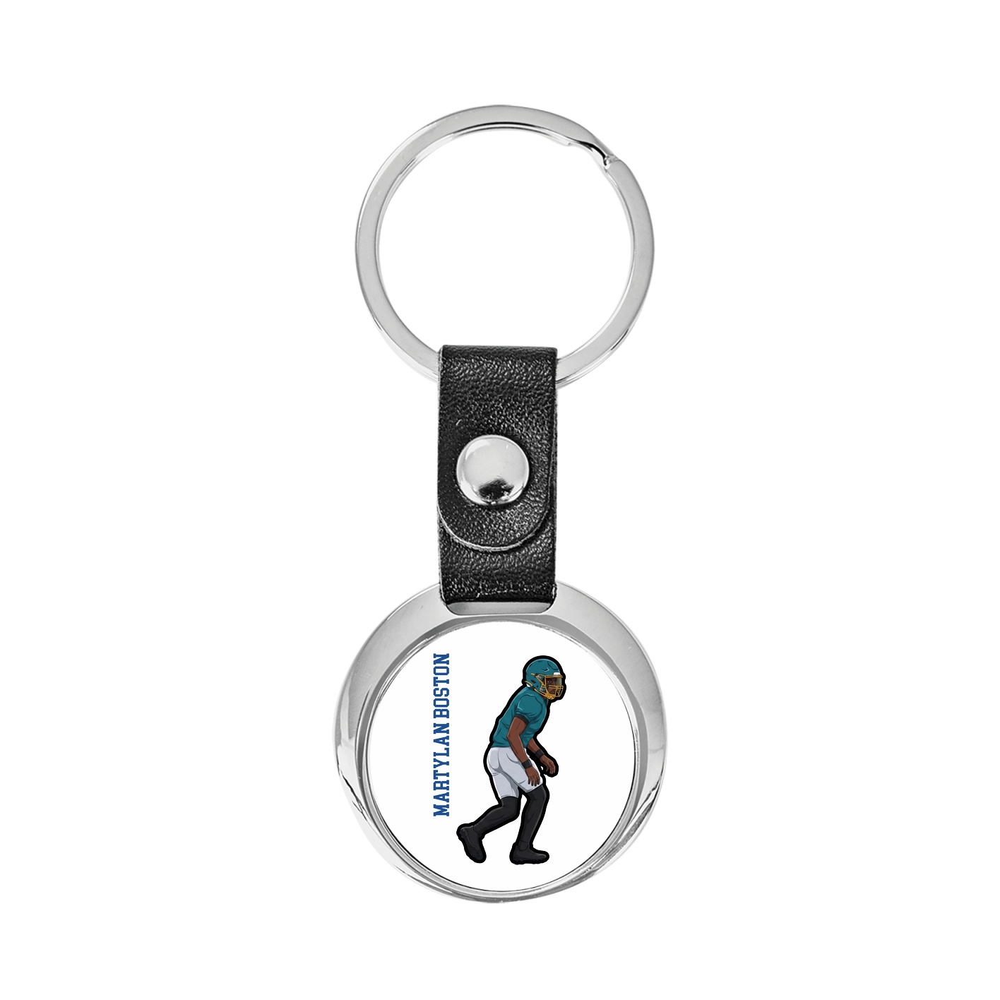 Key Chain — Name Vertical in Classic