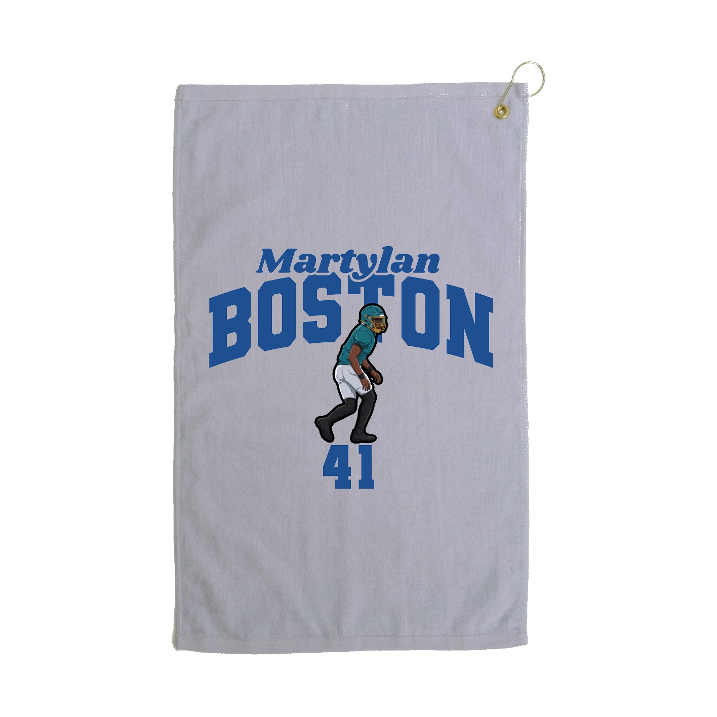 Golf Towel — Signature Arch in Grey