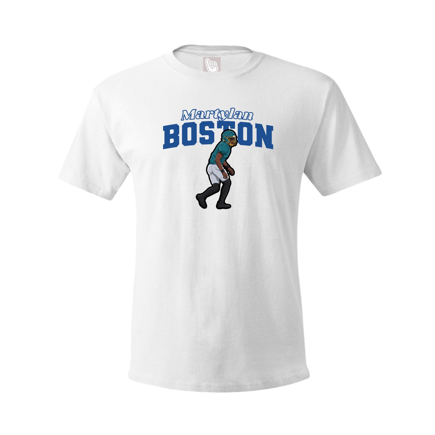 Tee — Name Arch in White