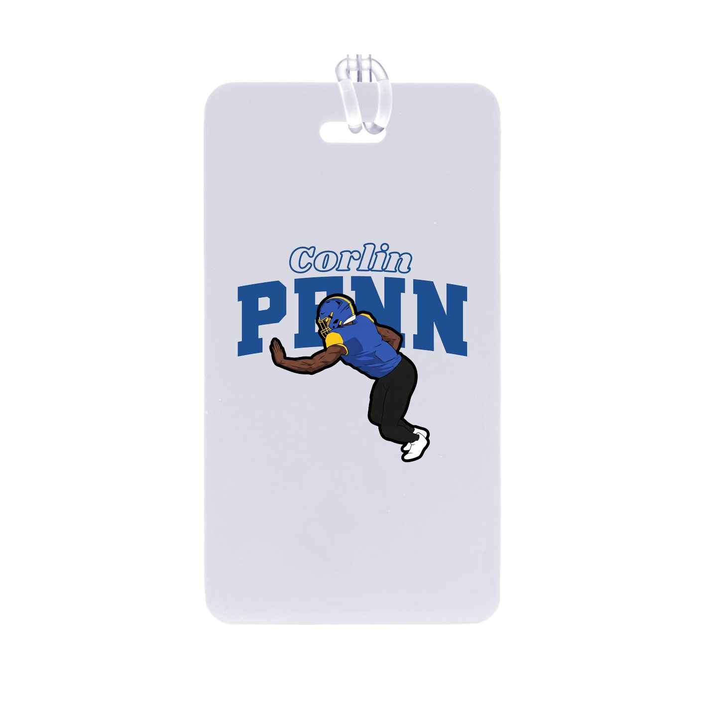 Bag Tag — Name Arch in Classic