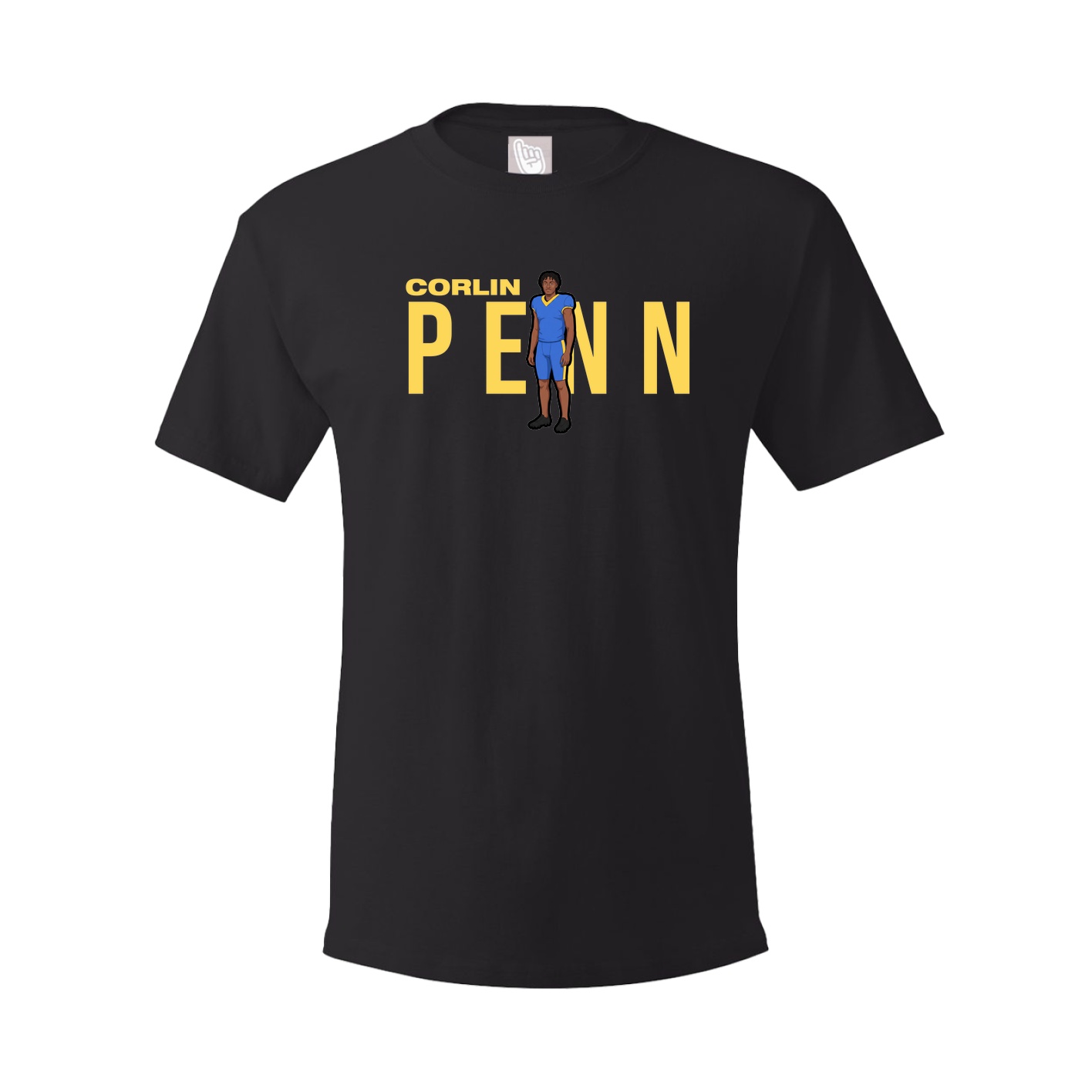 Youth Tee — Player Name in Black