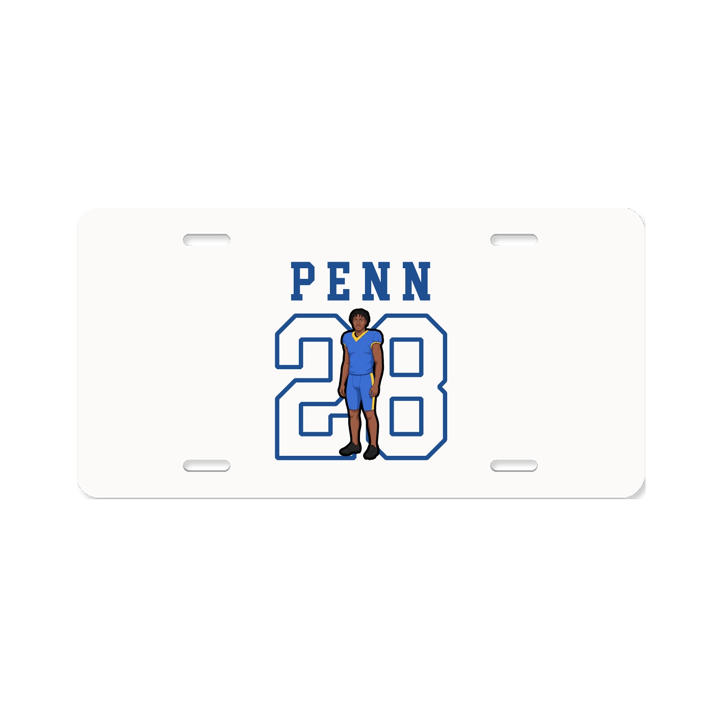 License Plate — Shirsey in Classic
