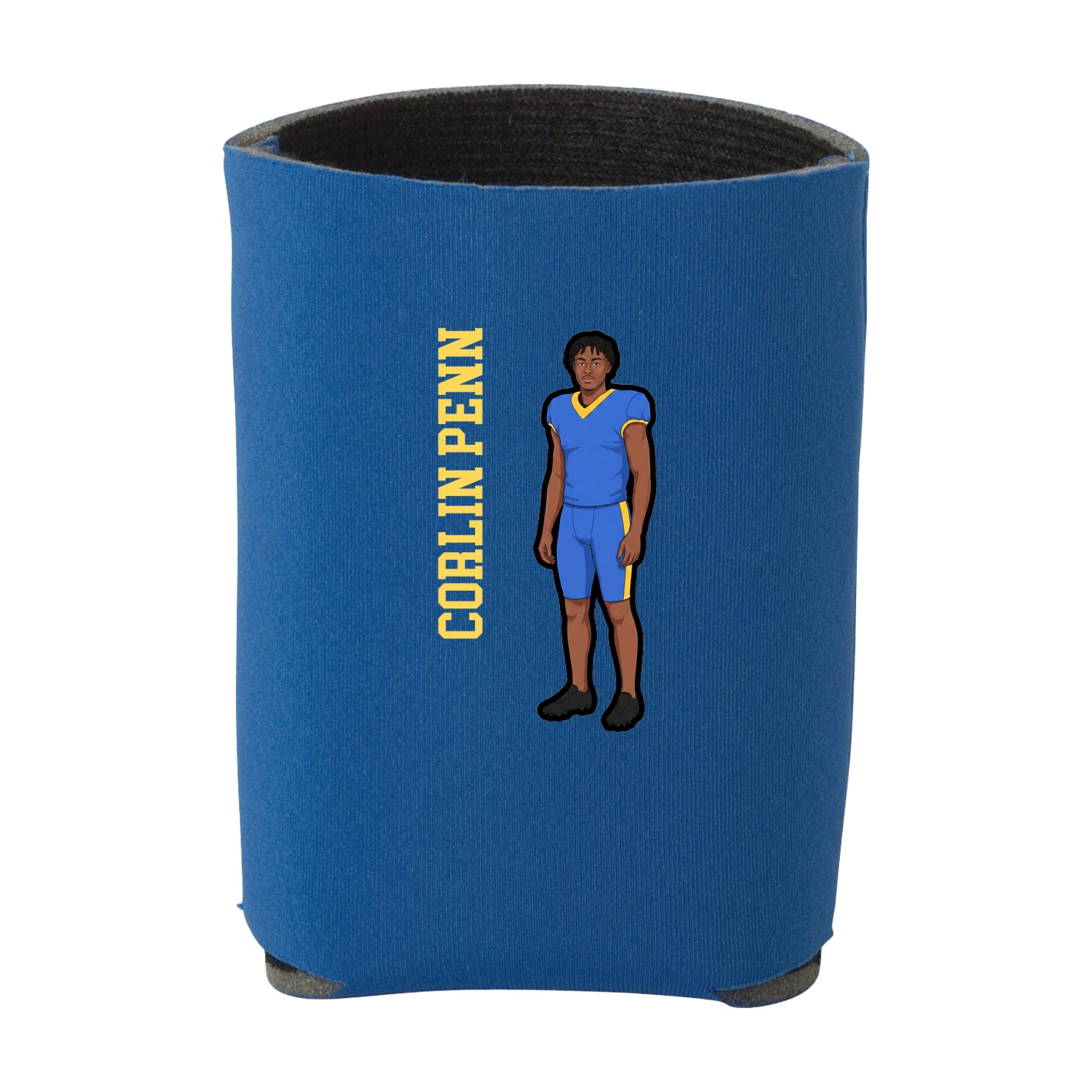 Can Holder — Name Vertical in Royal