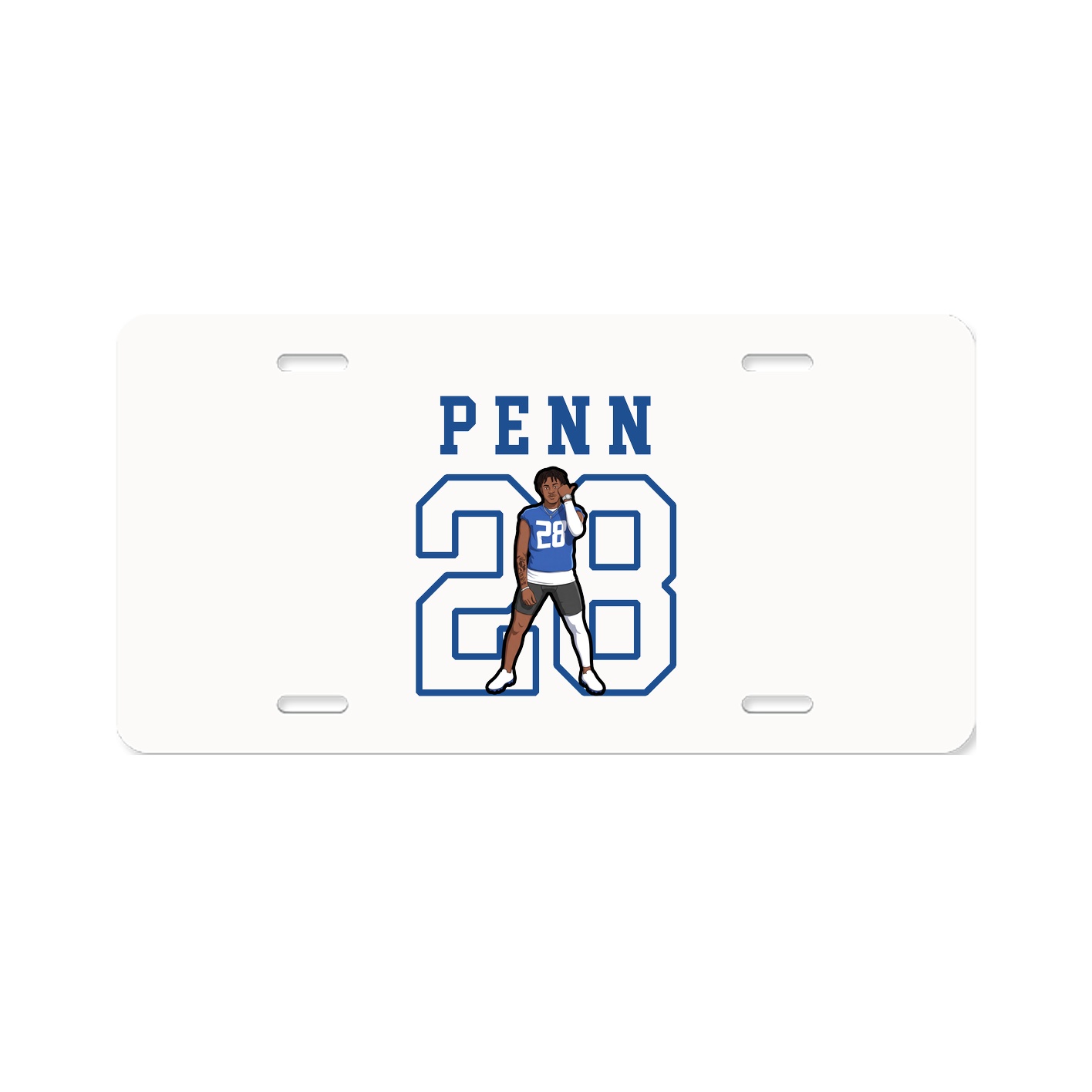License Plate — Shirsey in Classic