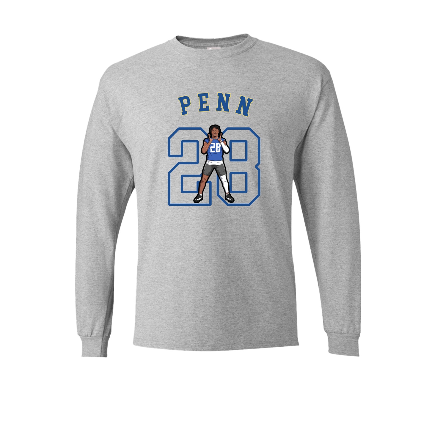 Long Sleeve Tee — Shirsey Arch in Grey