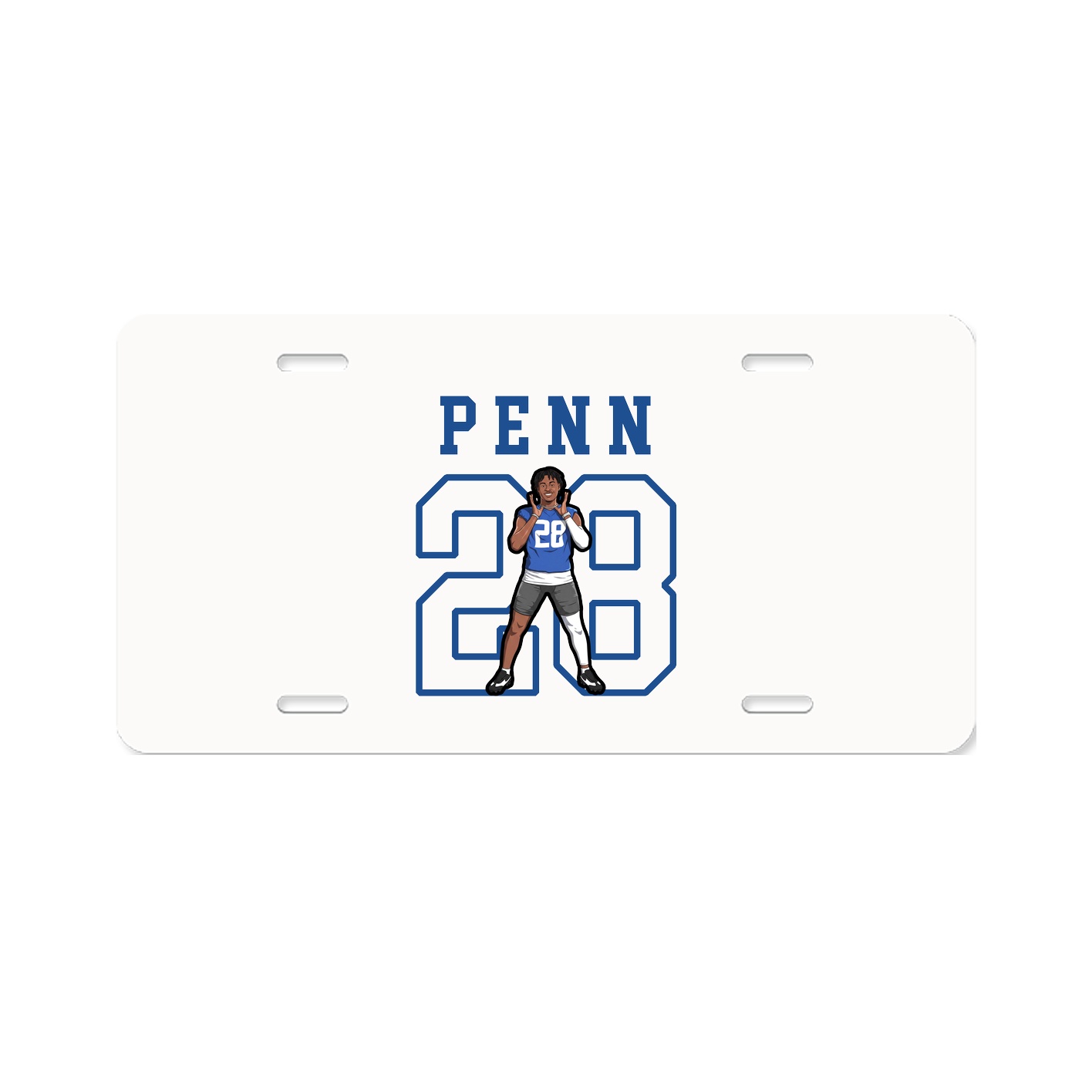 License Plate — Shirsey in Classic