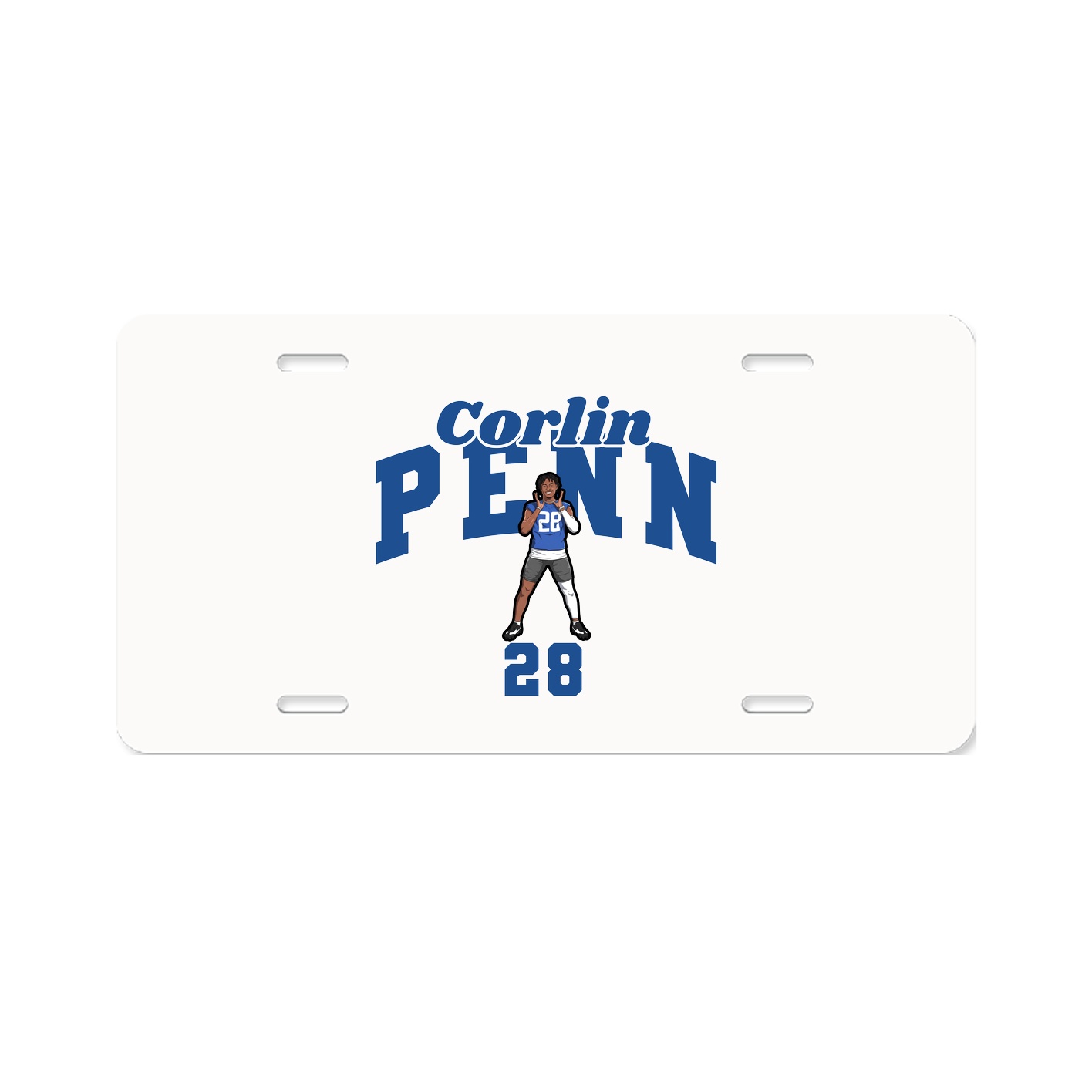 License Plate — Signature Arch in Classic
