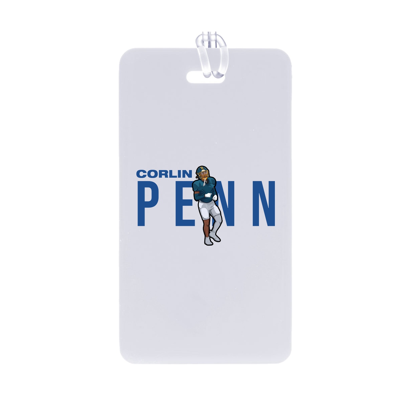 Bag Tag — Player Name in Classic