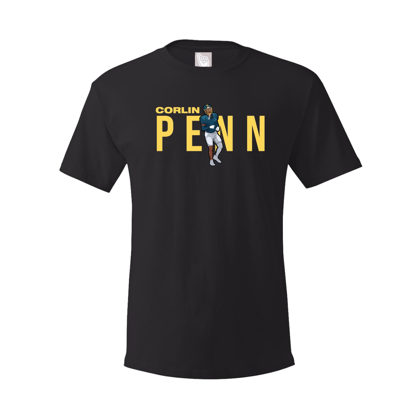 Tee — Player Name in Black