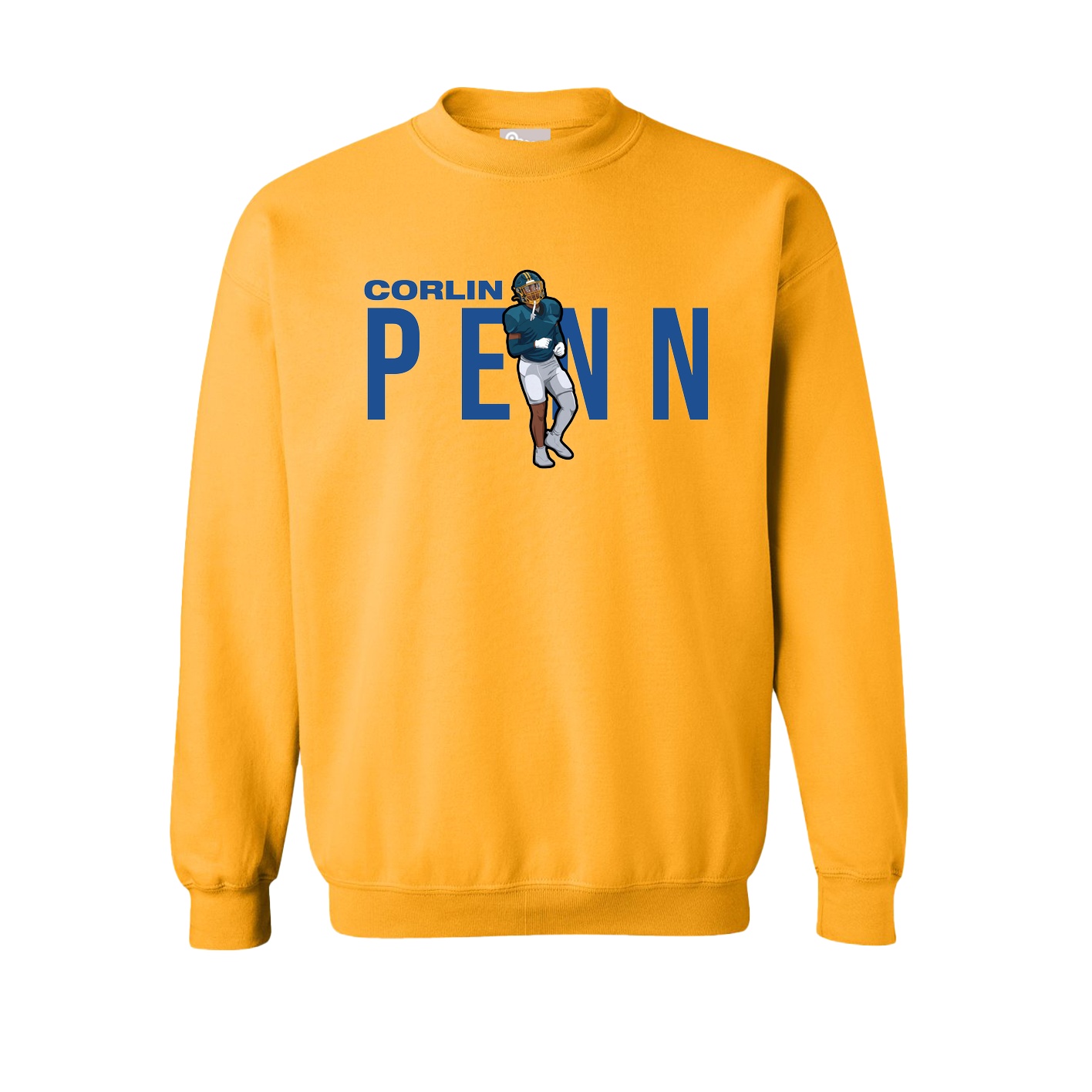 Fleece Crew — Player Name in Gold