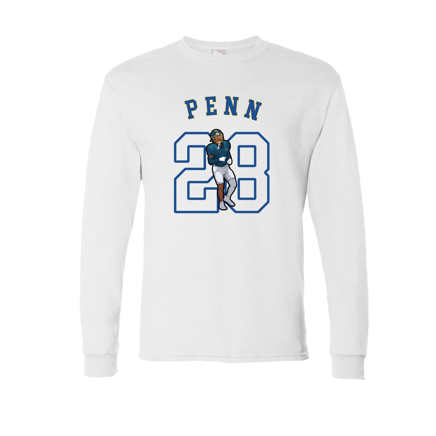 Long Sleeve Tee — Shirsey Arch in White