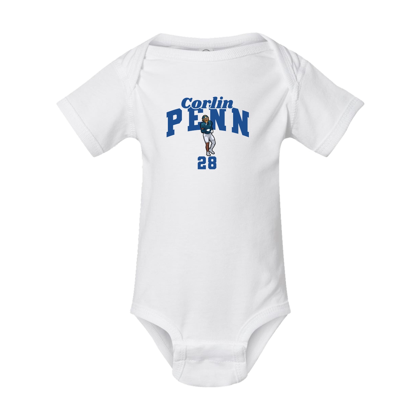 Baby Onesie — Signature Arch in White