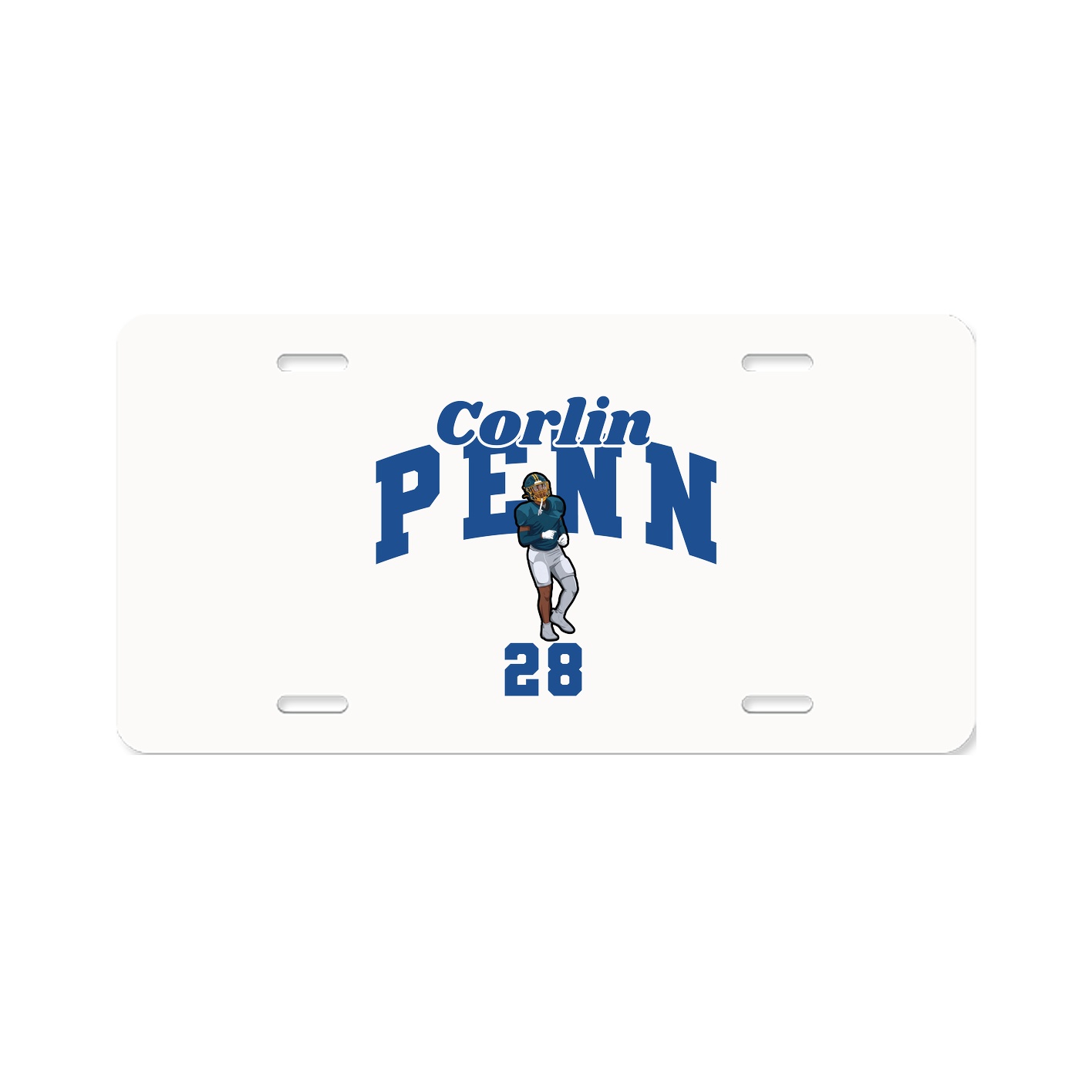 License Plate — Signature Arch in Classic