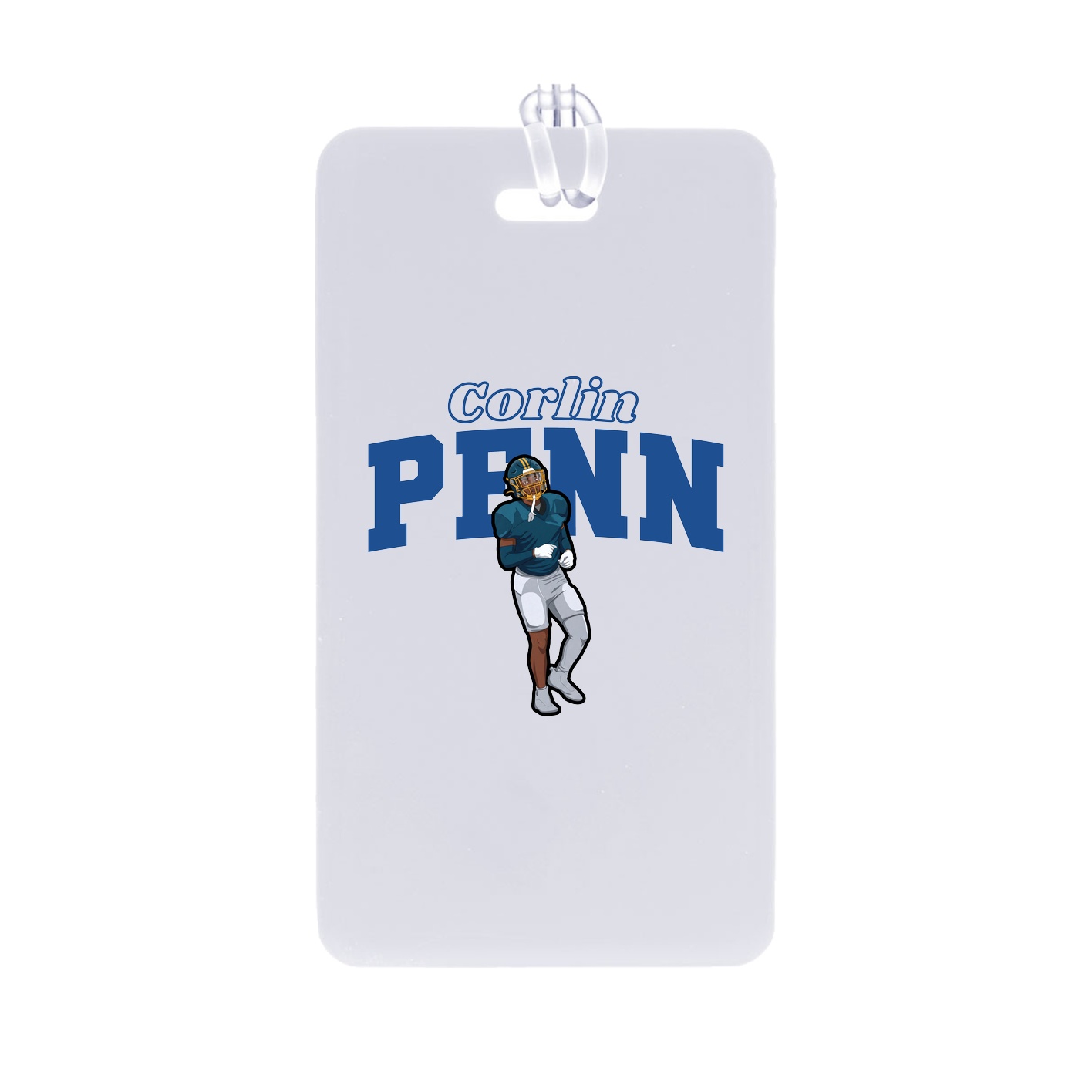 Bag Tag — Name Arch in Classic