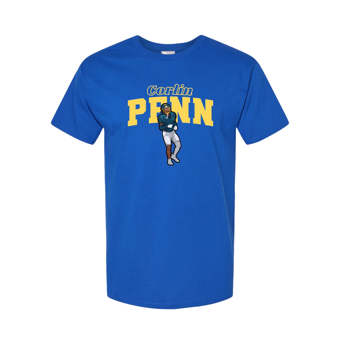 Tee — Name Arch in Royal