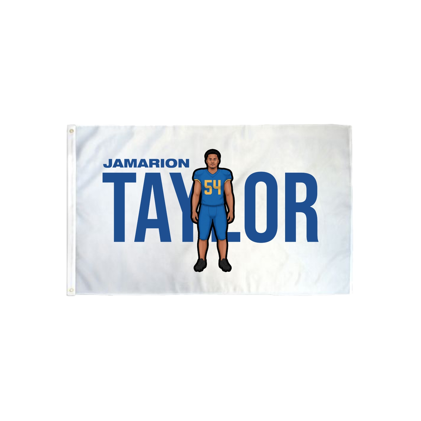 3x5 Flag — Player Name in Classic