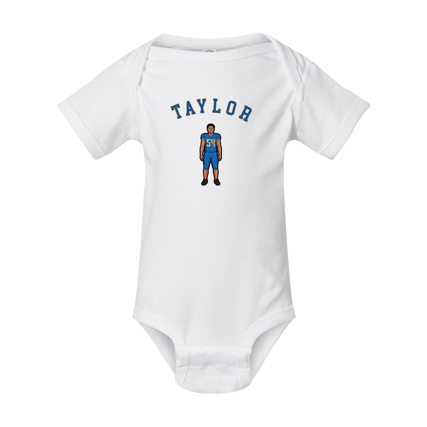Baby Onesie — Shirsey Arch in White