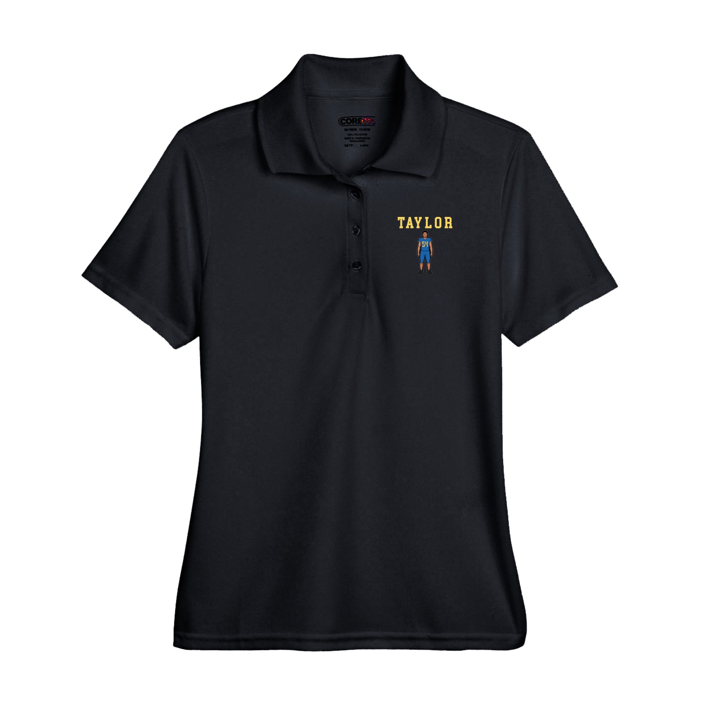 Performance Polo — Shirsey in Black