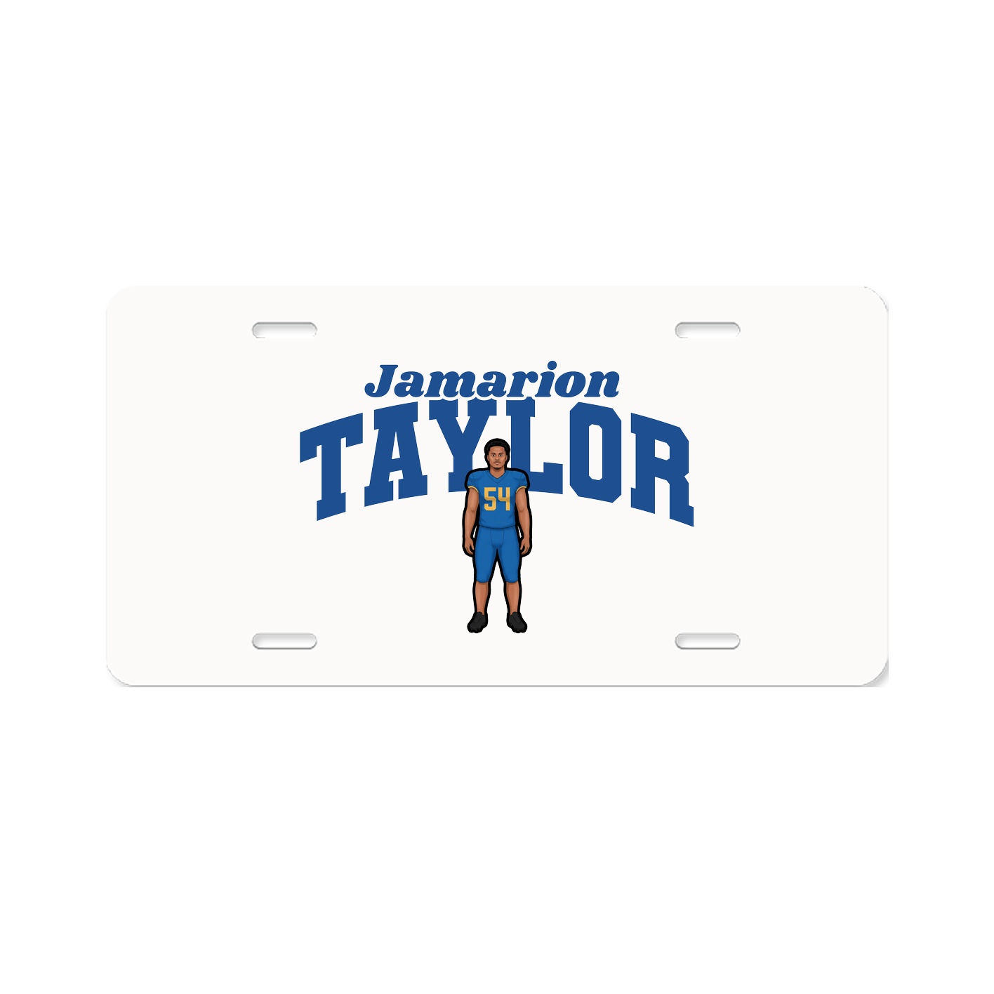 License Plate — Signature Arch in Classic